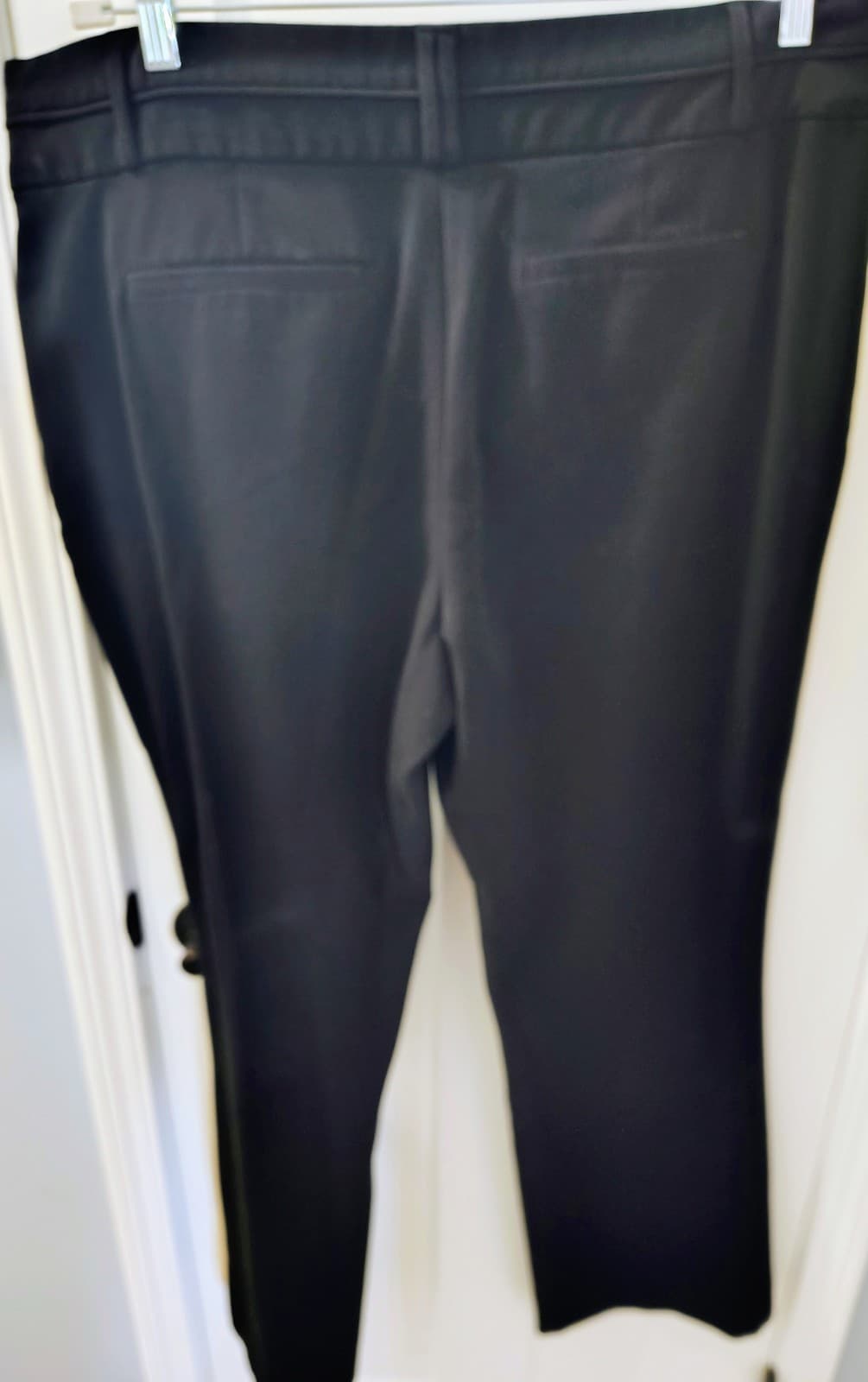 Maurices dress pants, Black, hook-and-bar closure and zipper, Size 18 Reg - Thumbnail 5