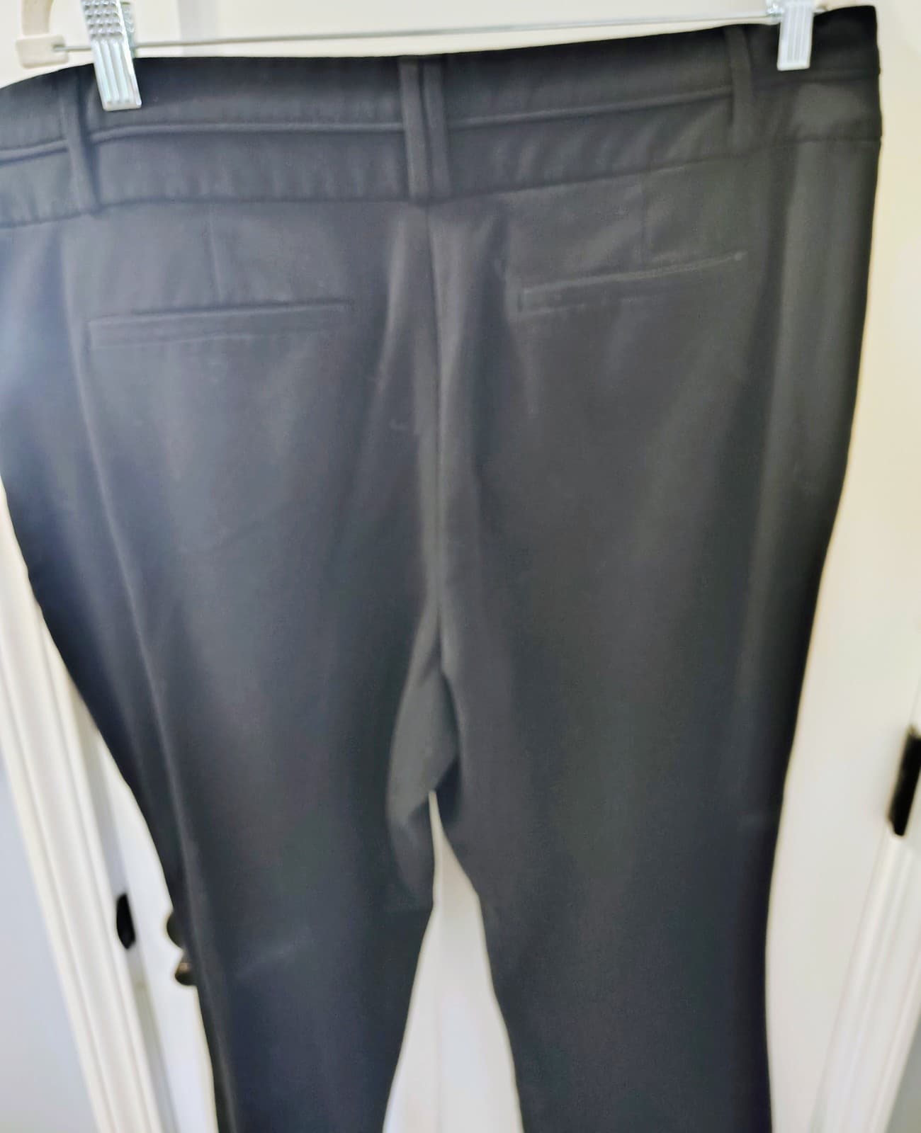 Maurices dress pants, Black, hook-and-bar closure and zipper, Size 18 Reg - Thumbnail 4