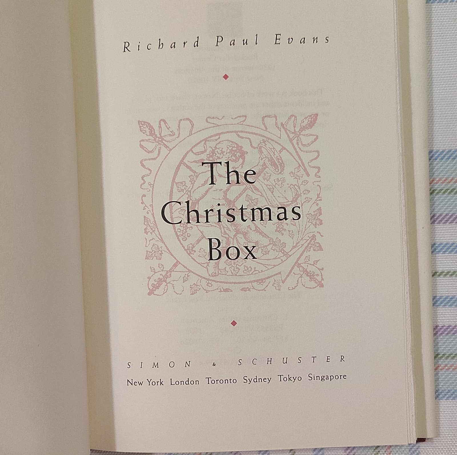 The Christmas Box by Richard Paul Evans, Hardcover 1995, Simon & Schuster, Illu… - Thumbnail 7