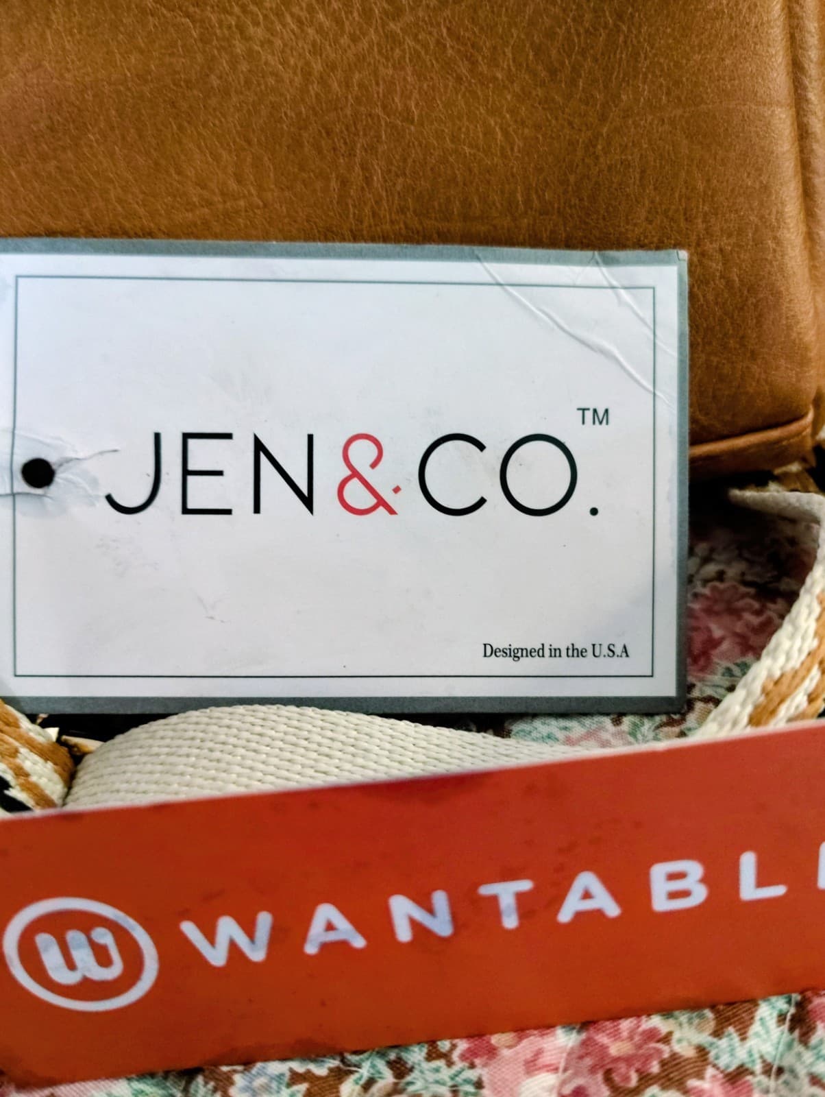Jen & Co Vegan Approved Ellen Guitar Strap Sling Bag NWT - Thumbnail 3