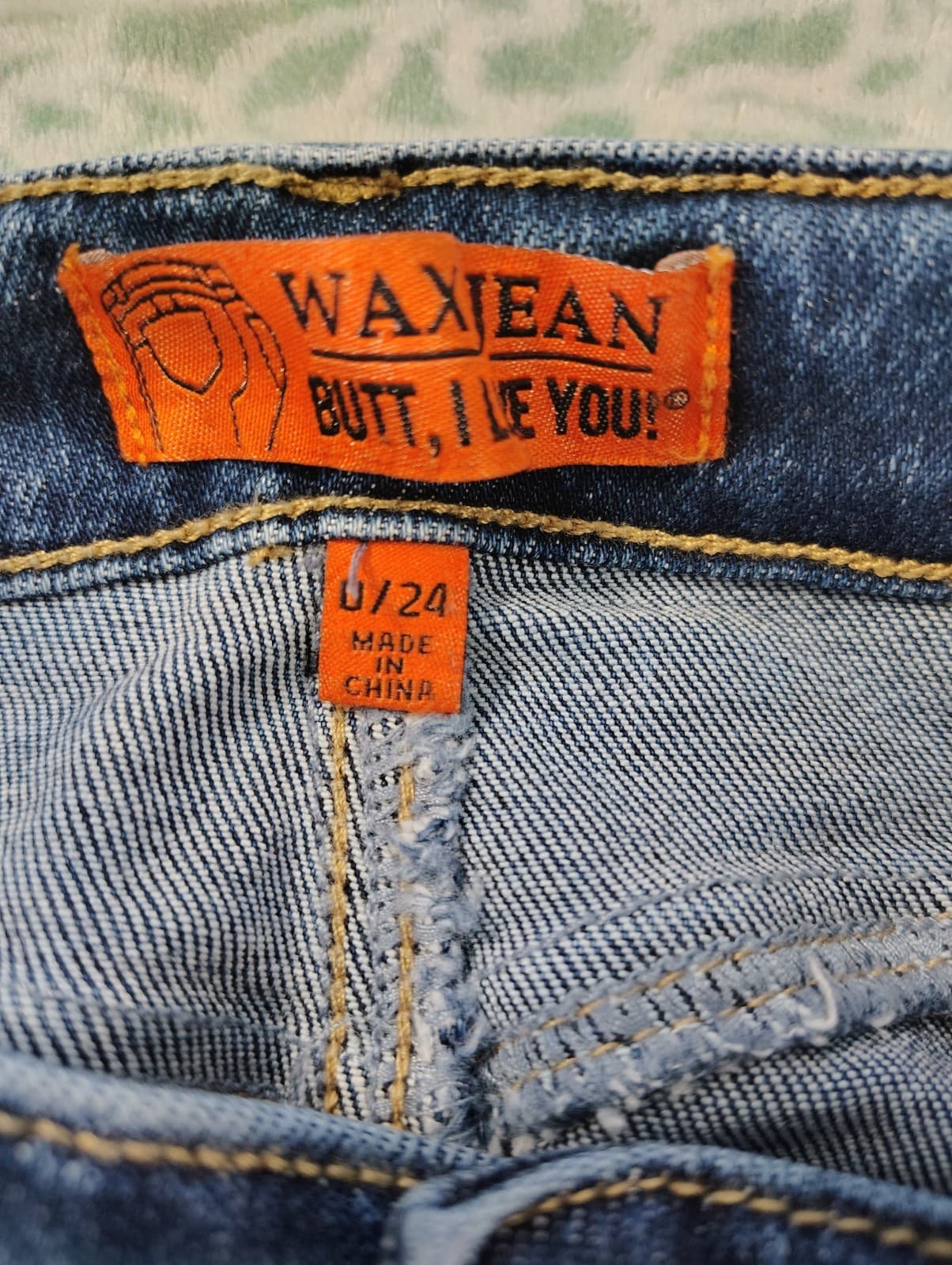 wax jeans butt i love you, Size 0/24 - Thumbnail 6