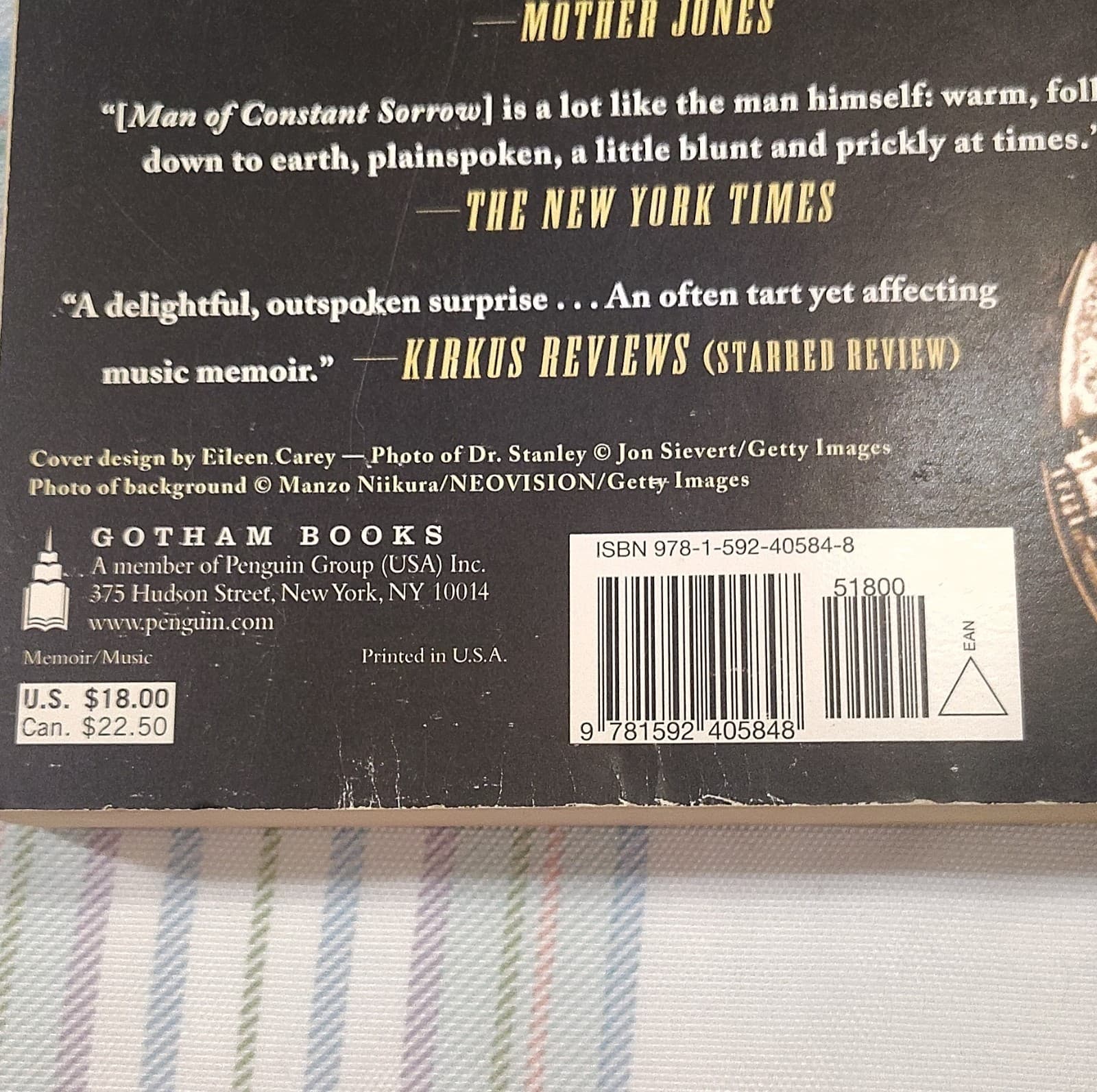 Man of Constant Sorrow by Ralph Stanley & Eddie Dean, Uk-B Paperback 2010, Music - Thumbnail 4