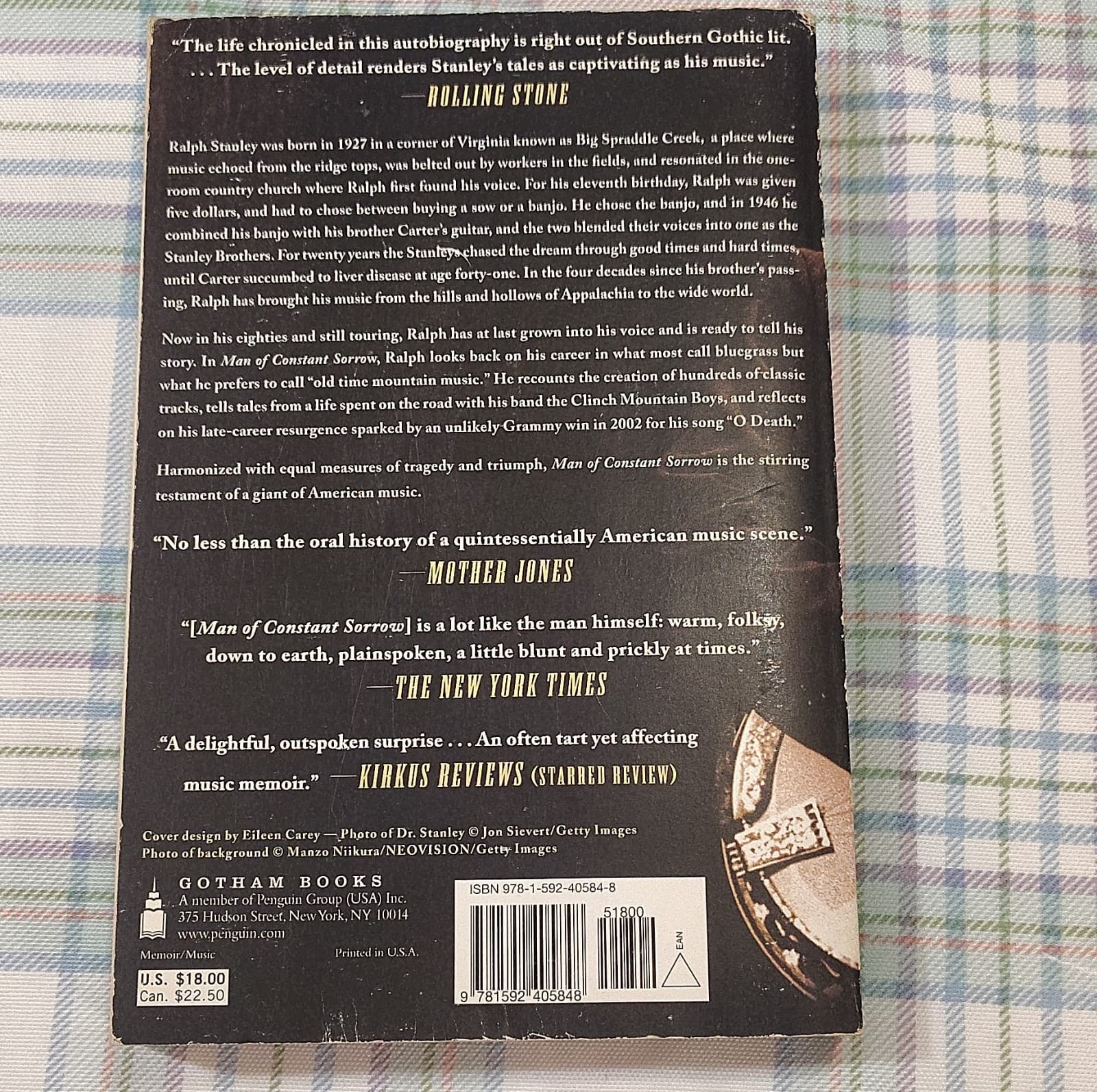 Man of Constant Sorrow by Ralph Stanley & Eddie Dean, Uk-B Paperback 2010, Music - Thumbnail 3