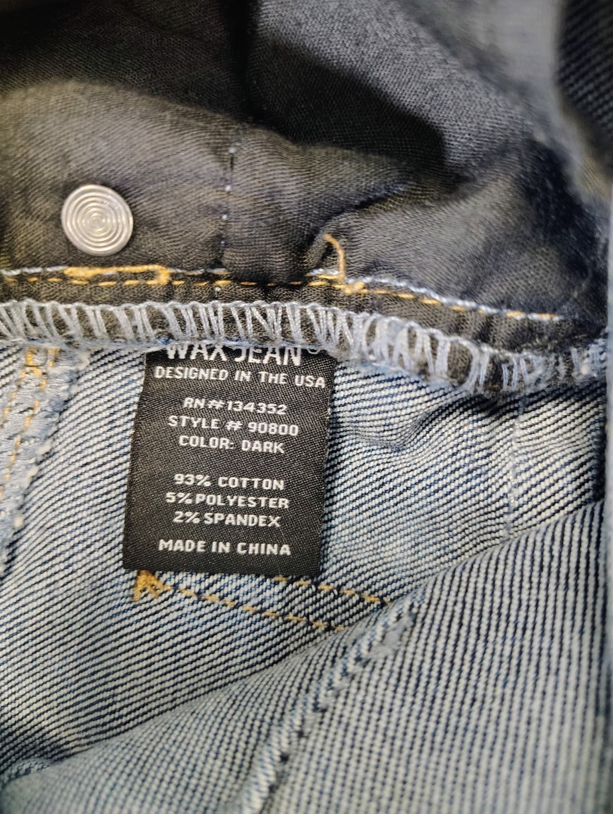 wax jeans butt i love you, Size 0/24 - Thumbnail 7