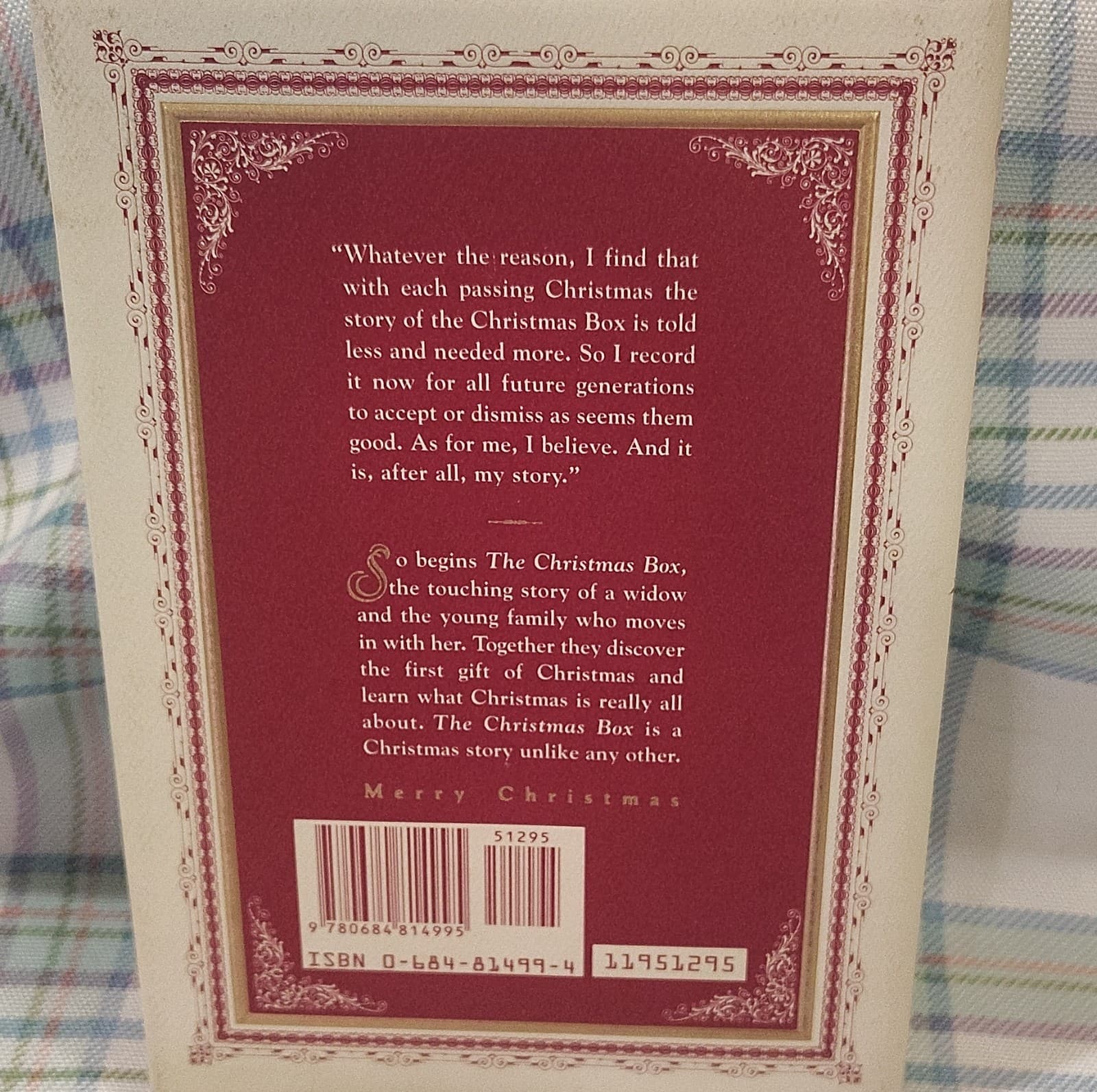 The Christmas Box by Richard Paul Evans, Hardcover 1995, Simon & Schuster, Illu… - Thumbnail 2