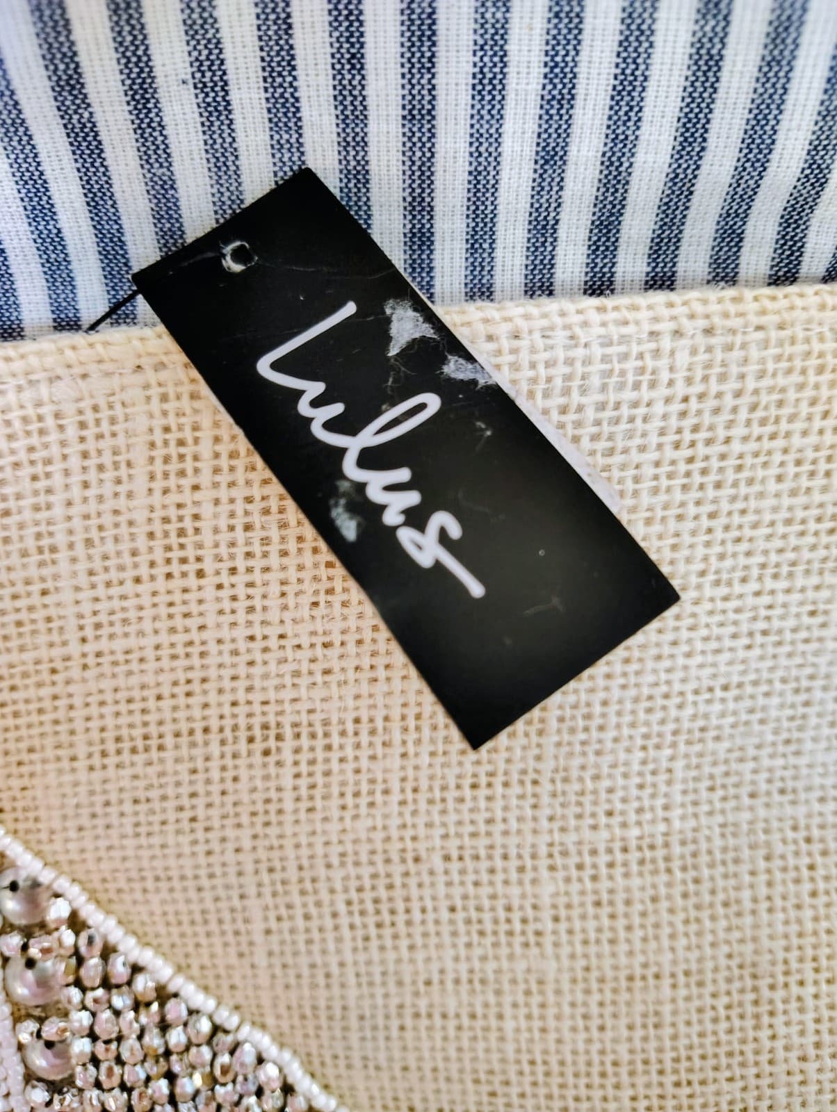 Lulu's NWT Clutch Bag, Coined, Beaded - Thumbnail 20