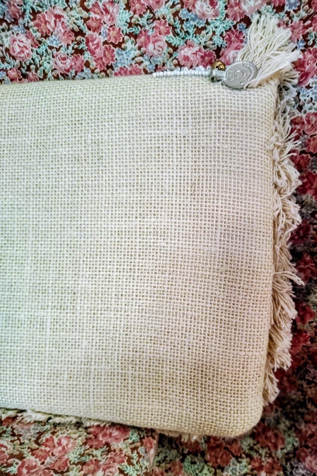 Lulu's NWT Clutch Bag, Coined, Beaded - Thumbnail 7