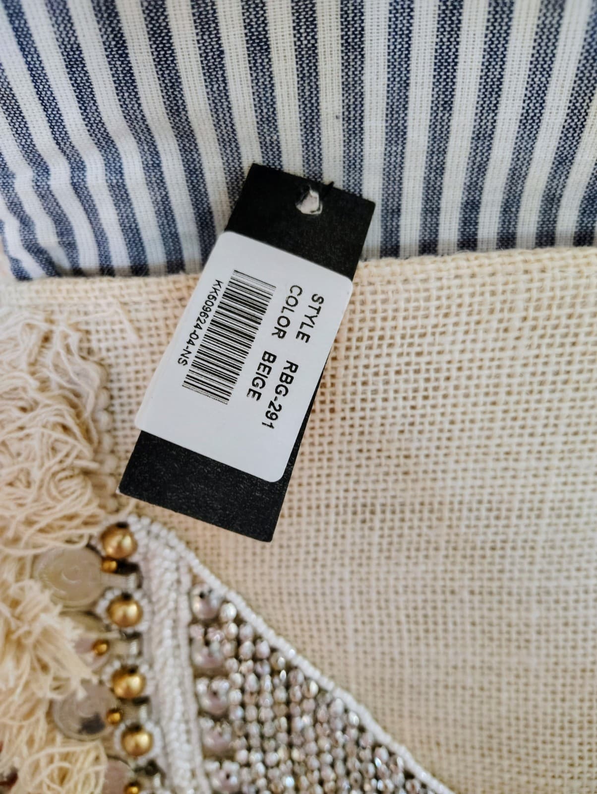 Lulu's NWT Clutch Bag, Coined, Beaded - Thumbnail 21