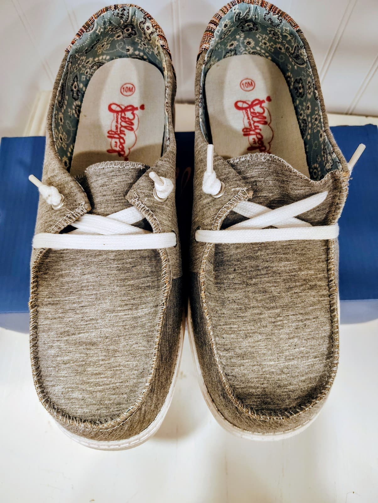 NIB Jelly pop Carter Gray Women's Shoes, Size 10 - Thumbnail 9