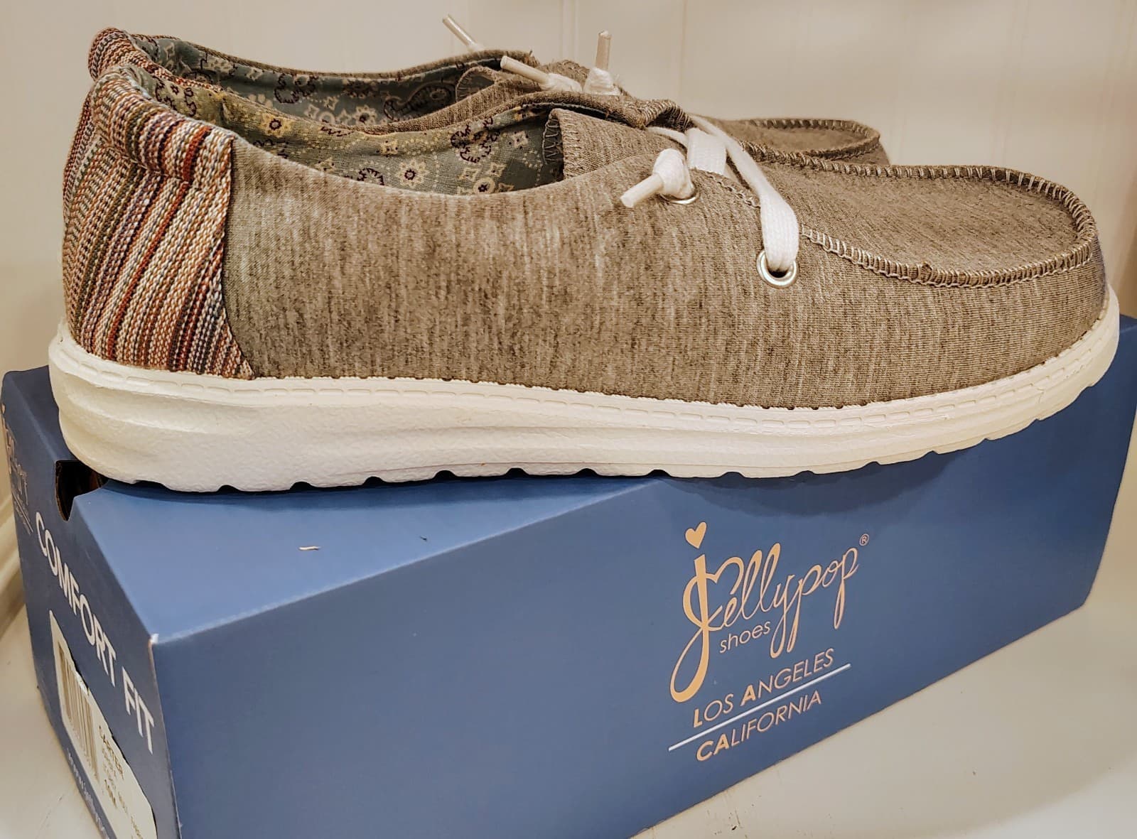 NIB Jelly pop Carter Gray Women's Shoes, Size 10 - Thumbnail 5