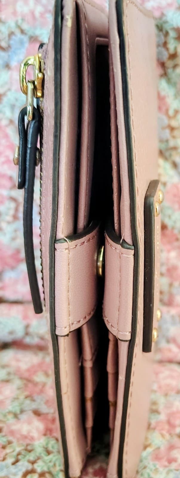 Kate Spade New York Grove Street Tellie Bifold Wallet, Dusty Peony - Thumbnail 4