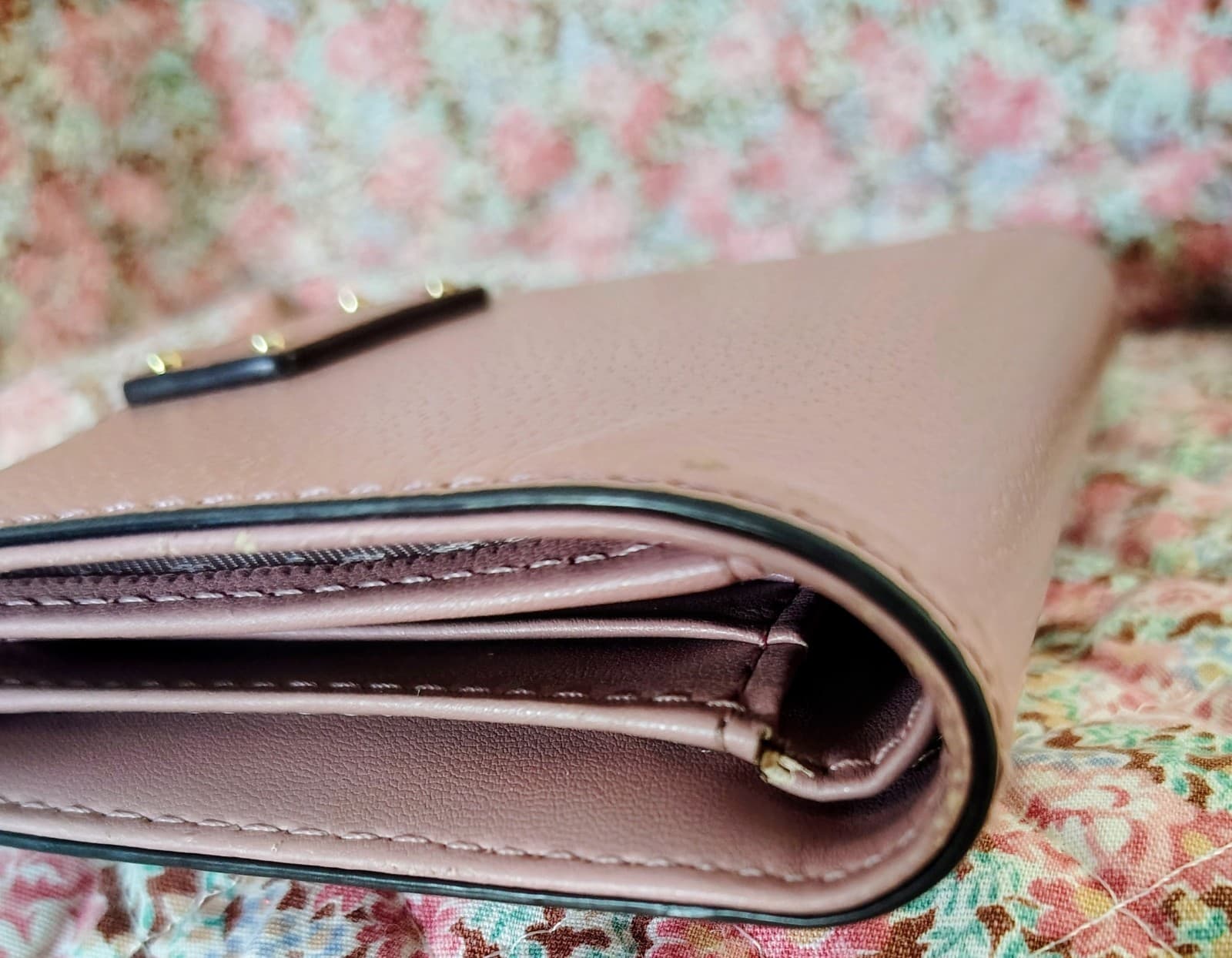 Kate Spade New York Grove Street Tellie Bifold Wallet, Dusty Peony - Thumbnail 13