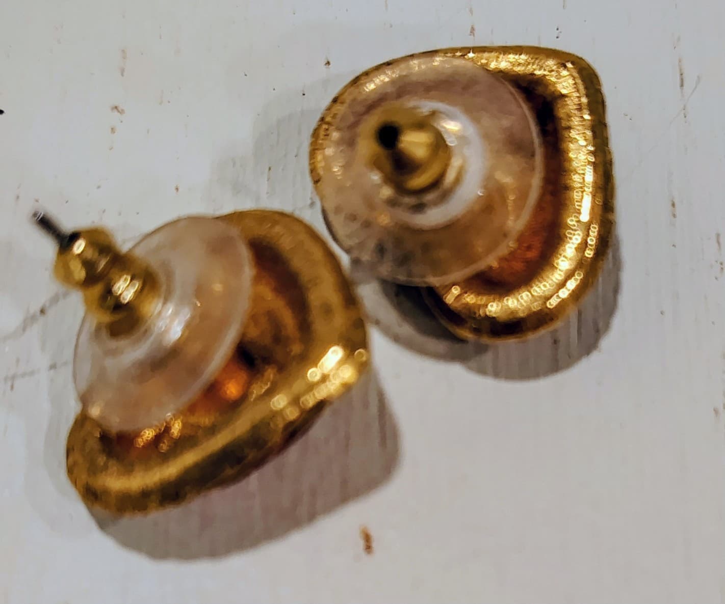 Vintage Avon Hearts Affire Earrings 1995 - Thumbnail 5