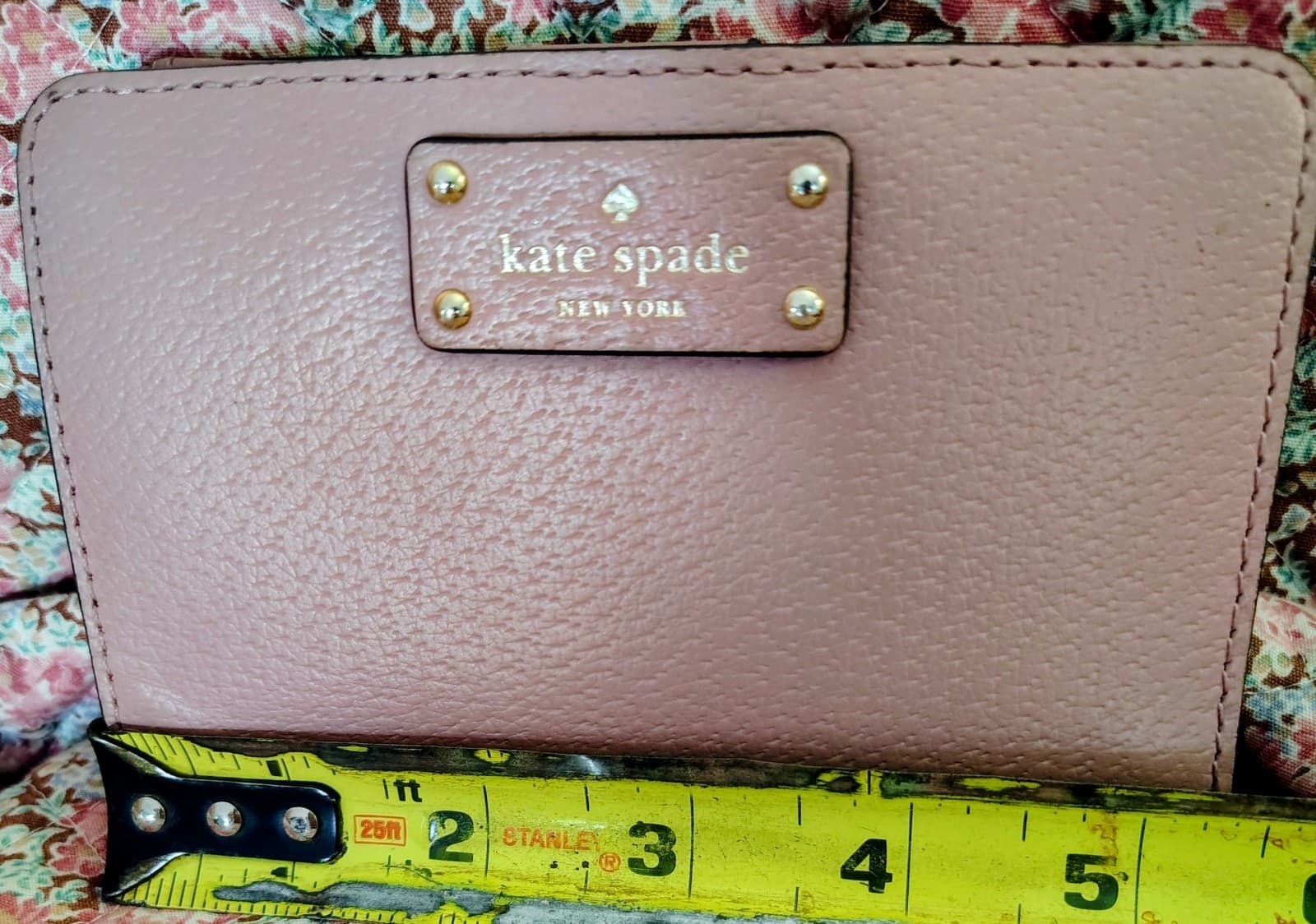 Kate Spade New York Grove Street Tellie Bifold Wallet, Dusty Peony - Thumbnail 9