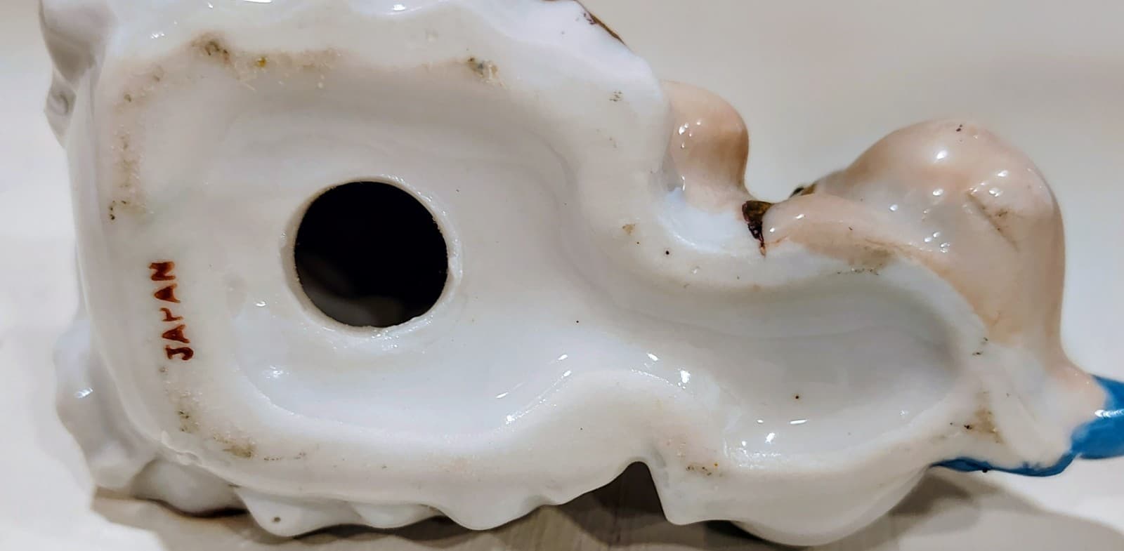 Vintage Ceramic Sleeping Baby Figurine, Japan, Excellent Condition 1950s - Thumbnail 12