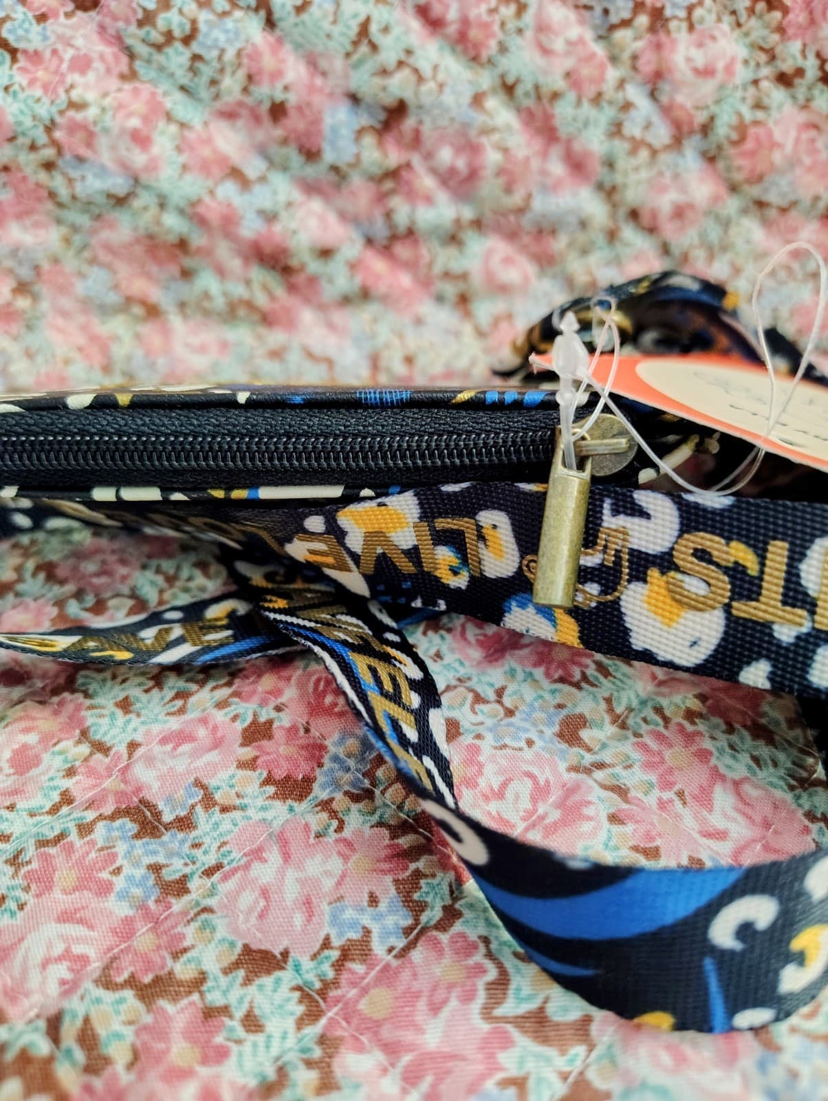 NWT Ivory Ella leopard print lanyard wallet ID Holder - Thumbnail 5