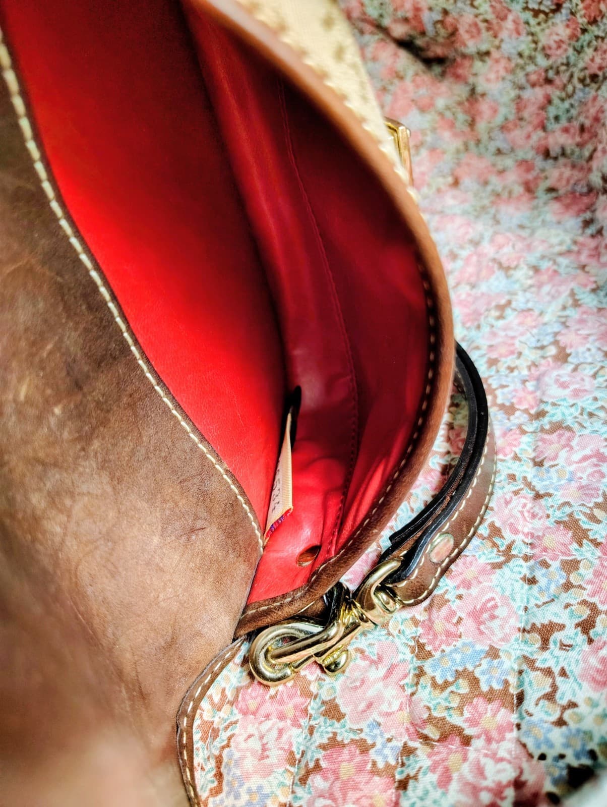 Dooney & Bourke Monogram Cotton/Canvas Wristlet Push Lock Closure - Thumbnail 12