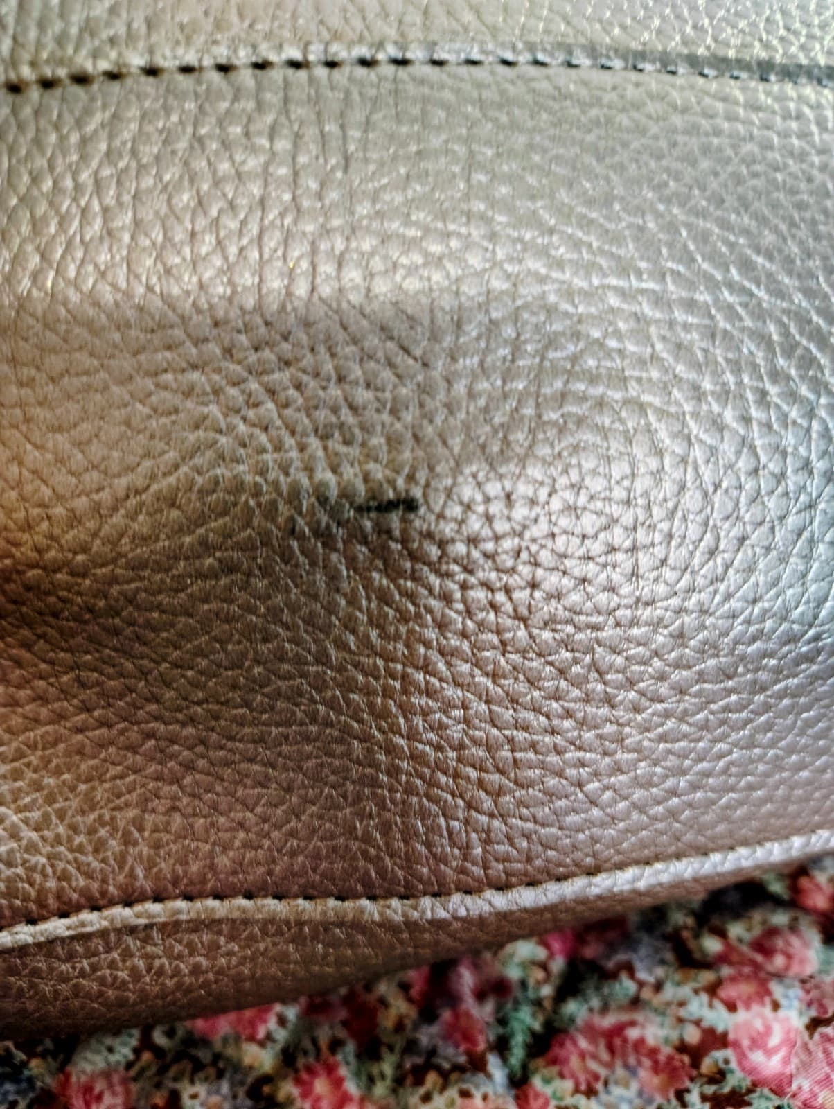Ulta Beauty textured bronze-colored metallic Tote Bag - Thumbnail 9