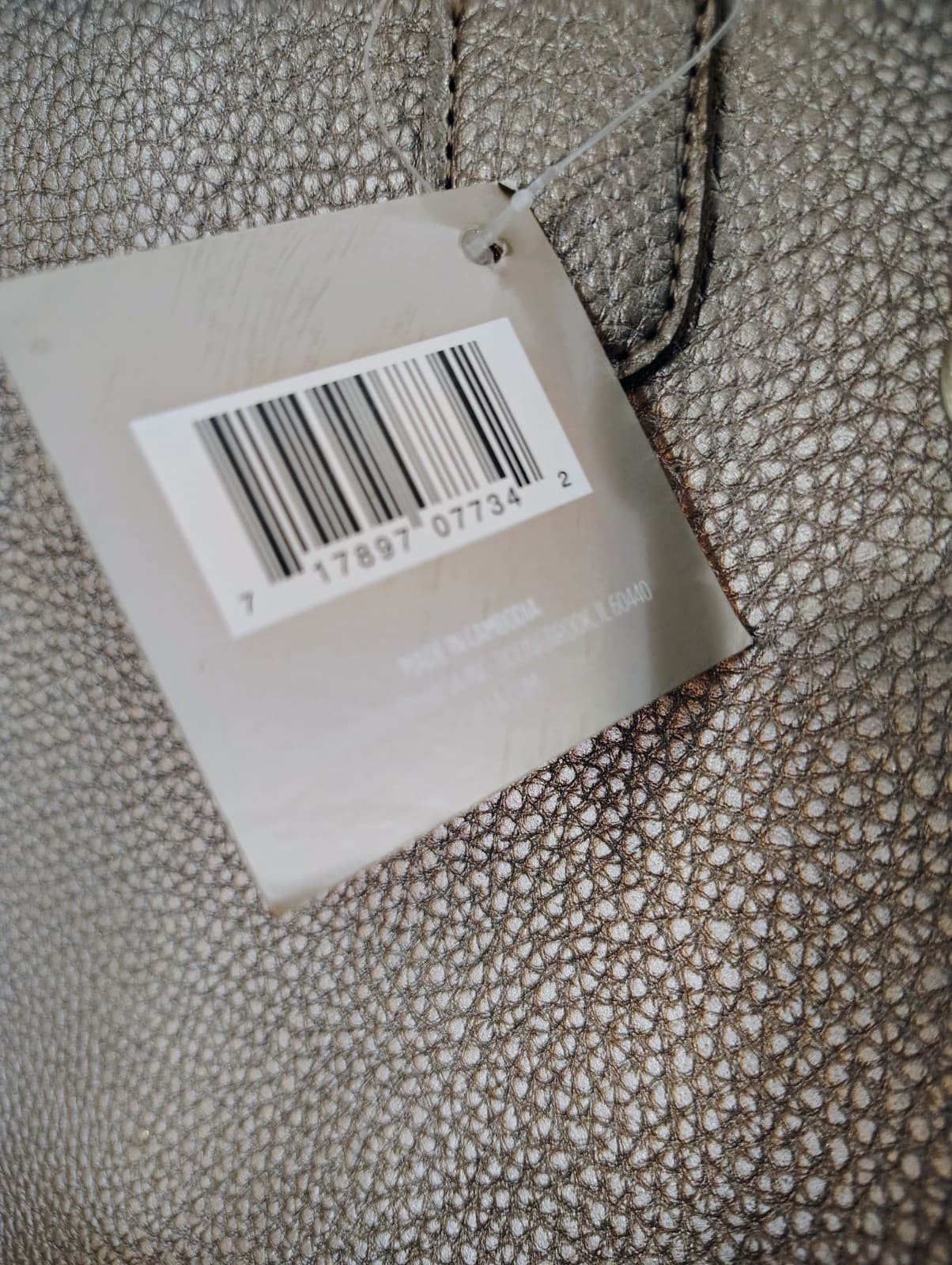 Ulta Beauty textured bronze-colored metallic Tote Bag - Thumbnail 15