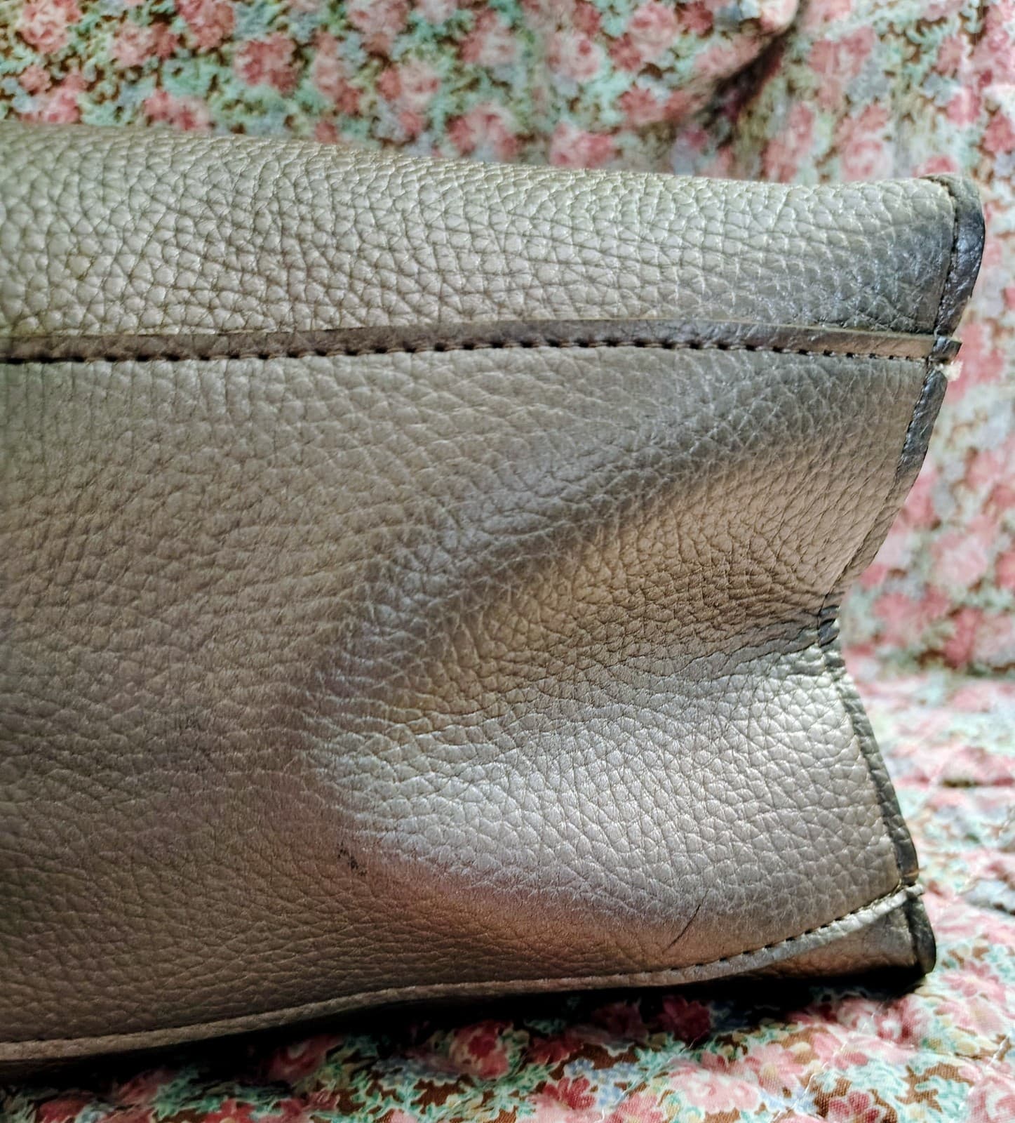 Ulta Beauty textured bronze-colored metallic Tote Bag - Thumbnail 7