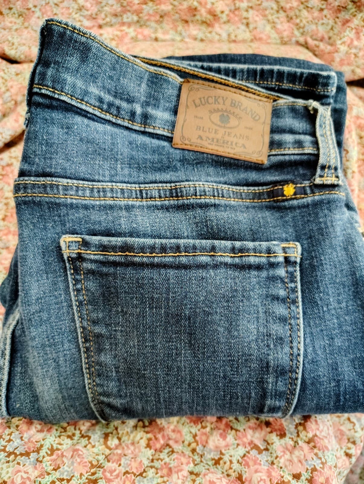 LUCKY BRAND Dark Wash Women's BROOKE SKINNY Stretch Jeans Sz 8/29 Reg