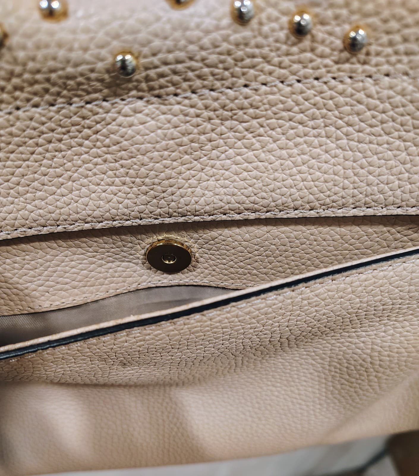 NWT Michael Kors Bristol Studded Leather Satchel Soft Pink, Retired, MSRP $368 - Thumbnail 13