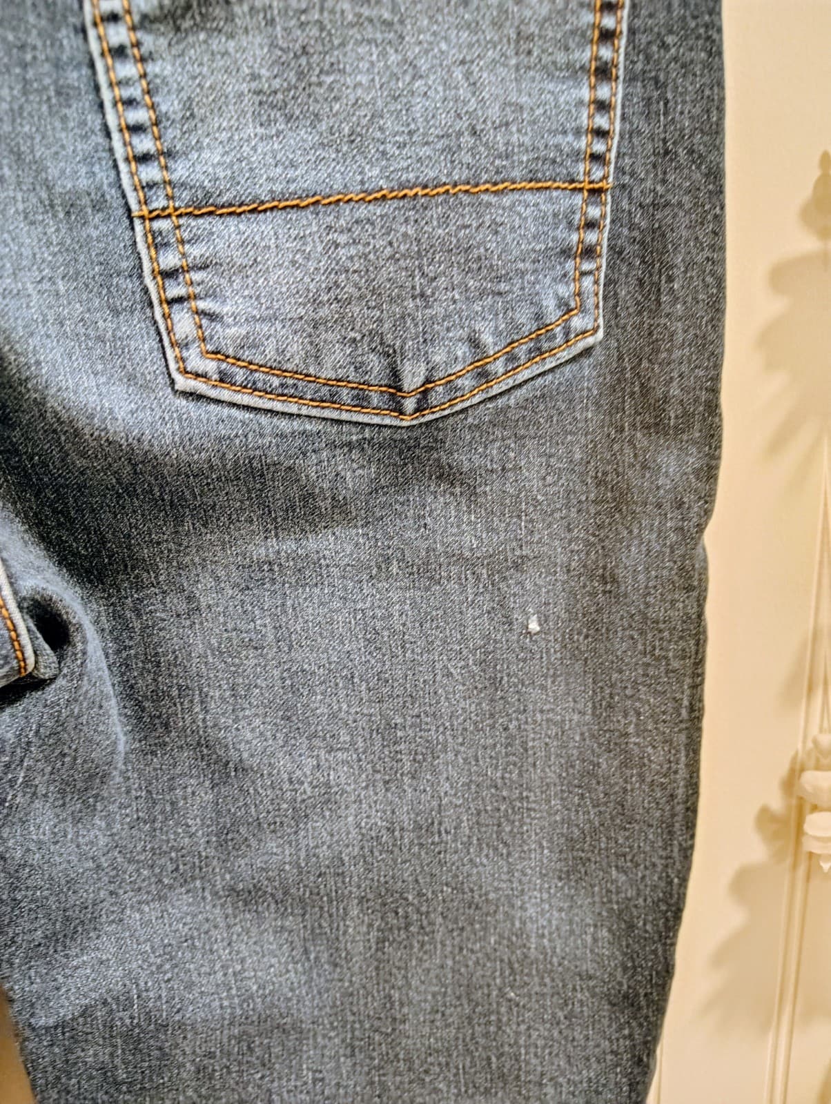 Creek Tails Boys Denim Blue Jeans, Size 14 - Thumbnail 3