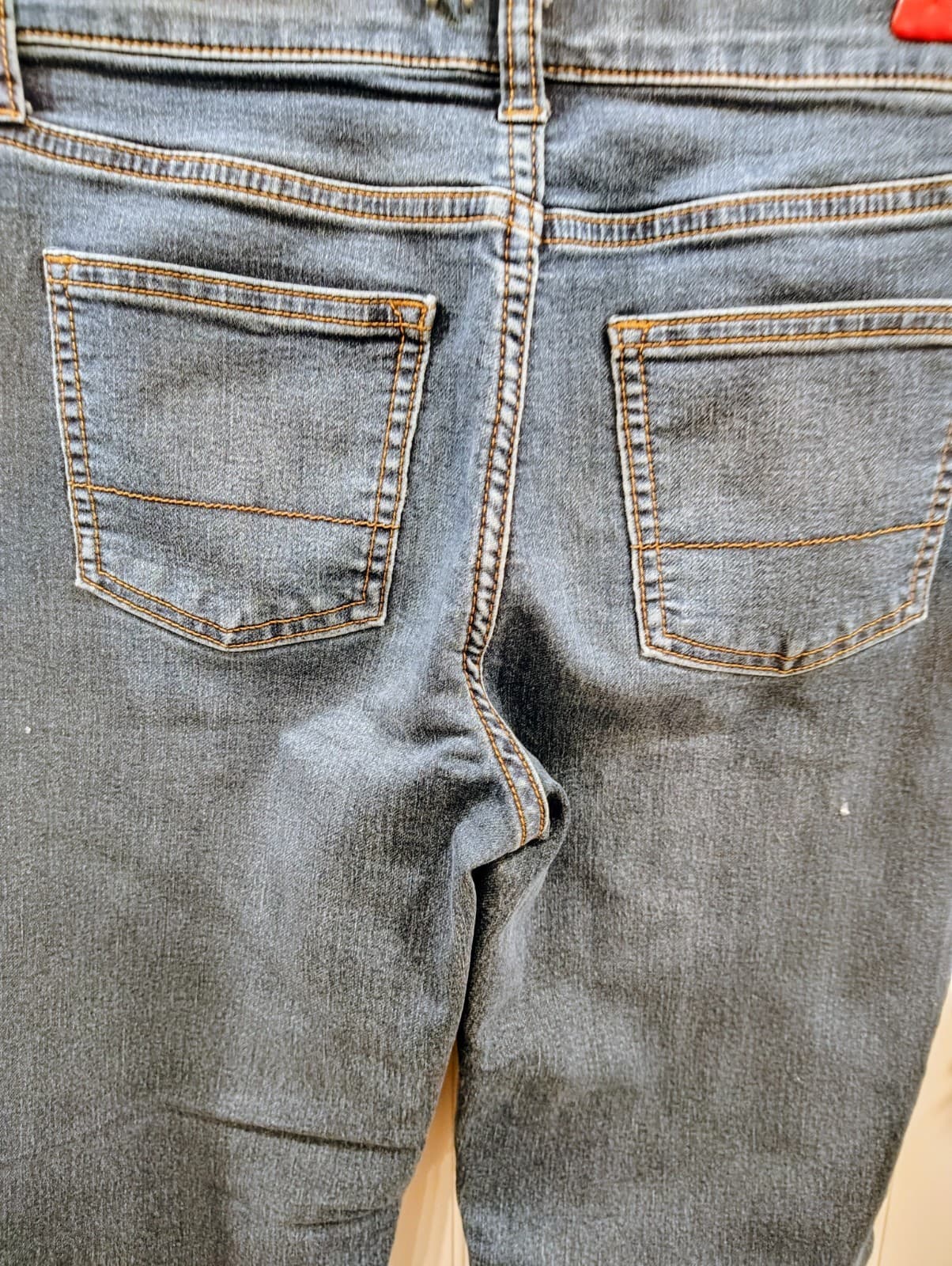 Creek Tails Boys Denim Blue Jeans, Size 14 - Thumbnail 4