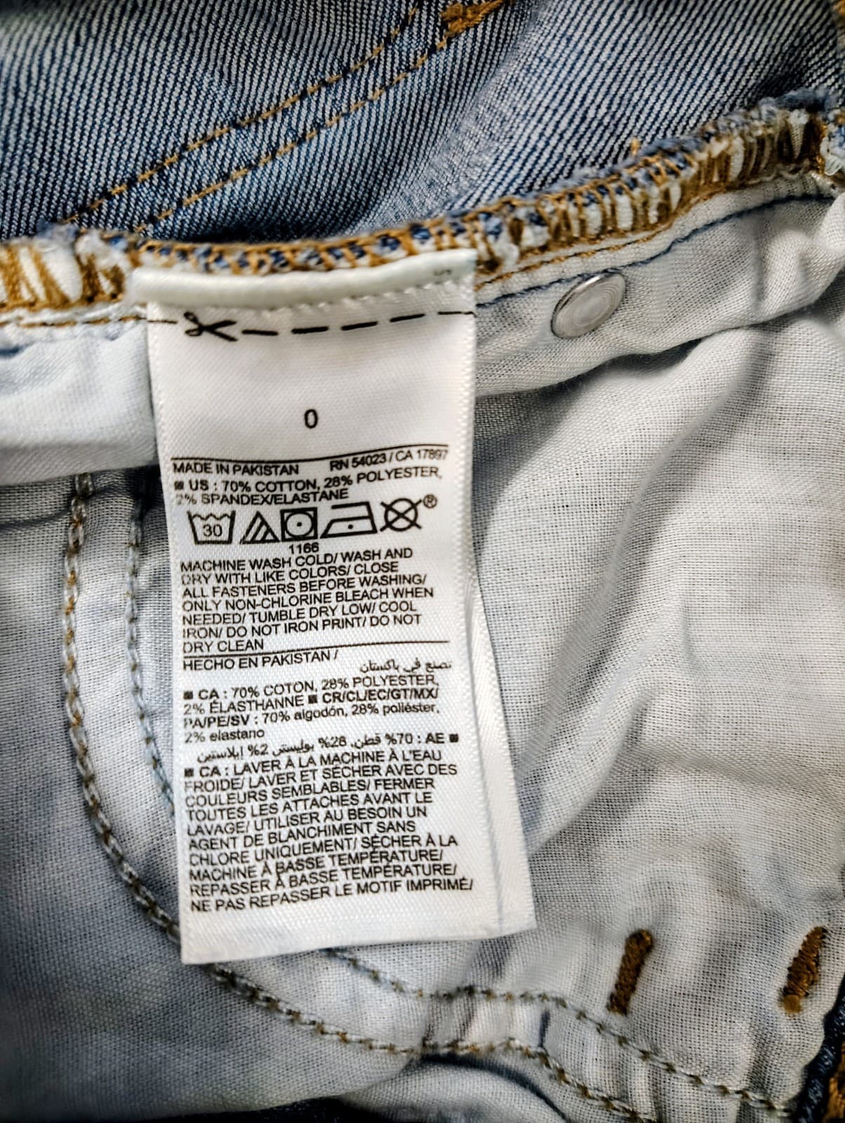 Old Navy Women's High-Rise Rockstar Super Skinny Jeans, light wash, Size 0 - Thumbnail 5