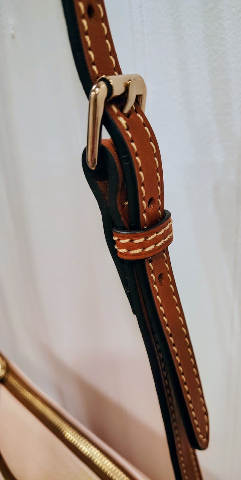Dooney & Bourke Bone (Pale Pink) Crossbody Shoulder Bag NWT Dust Bag - Thumbnail 9