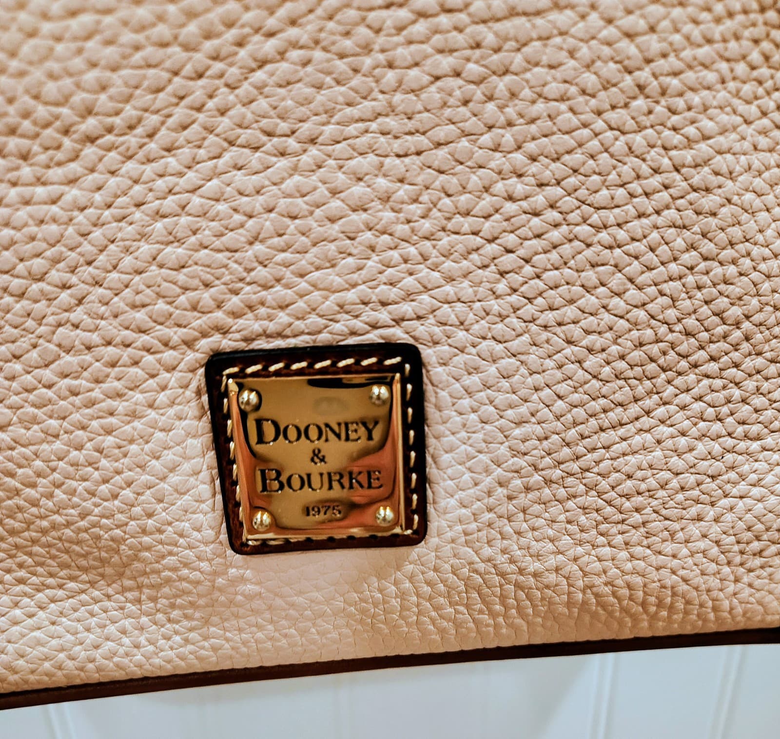 Dooney & Bourke Bone (Pale Pink) Crossbody Shoulder Bag NWT Dust Bag - Thumbnail 2