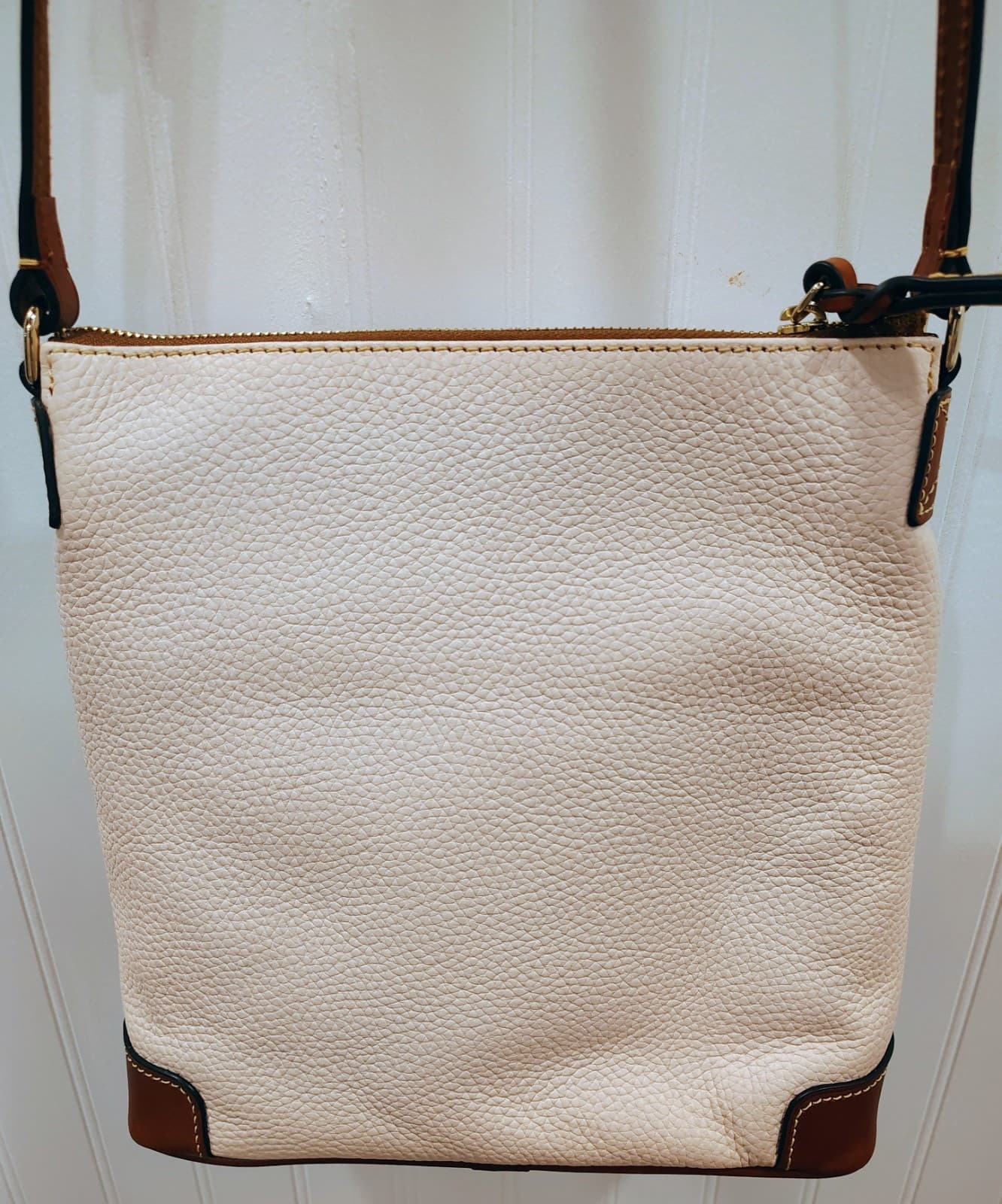 Dooney & Bourke Bone (Pale Pink) Crossbody Shoulder Bag NWT Dust Bag - Thumbnail 11