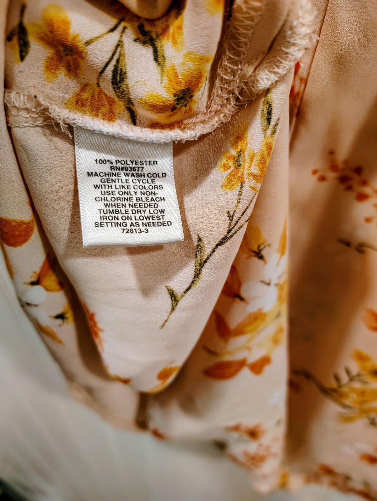 Liz Claiborne Blouse Womens XL Floral Short Sleeve Lightweight - Thumbnail 7
