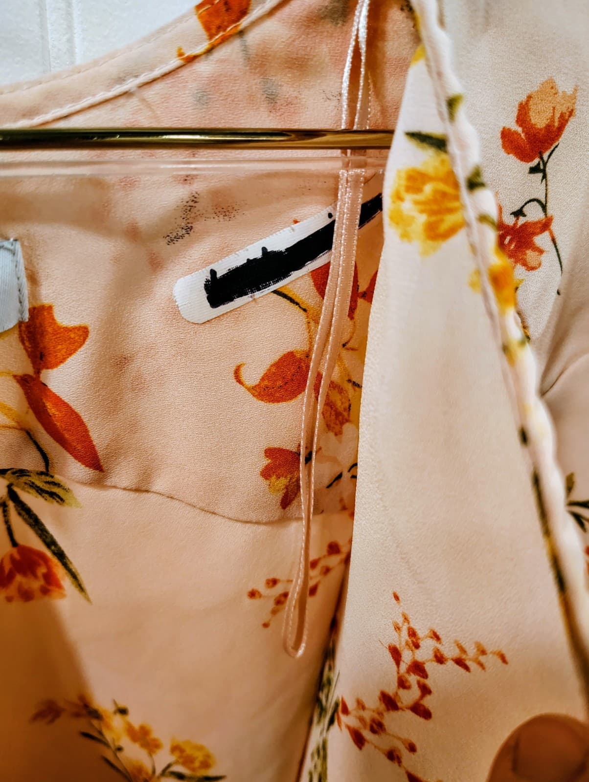 Liz Claiborne Blouse Womens XL Floral Short Sleeve Lightweight - Thumbnail 9