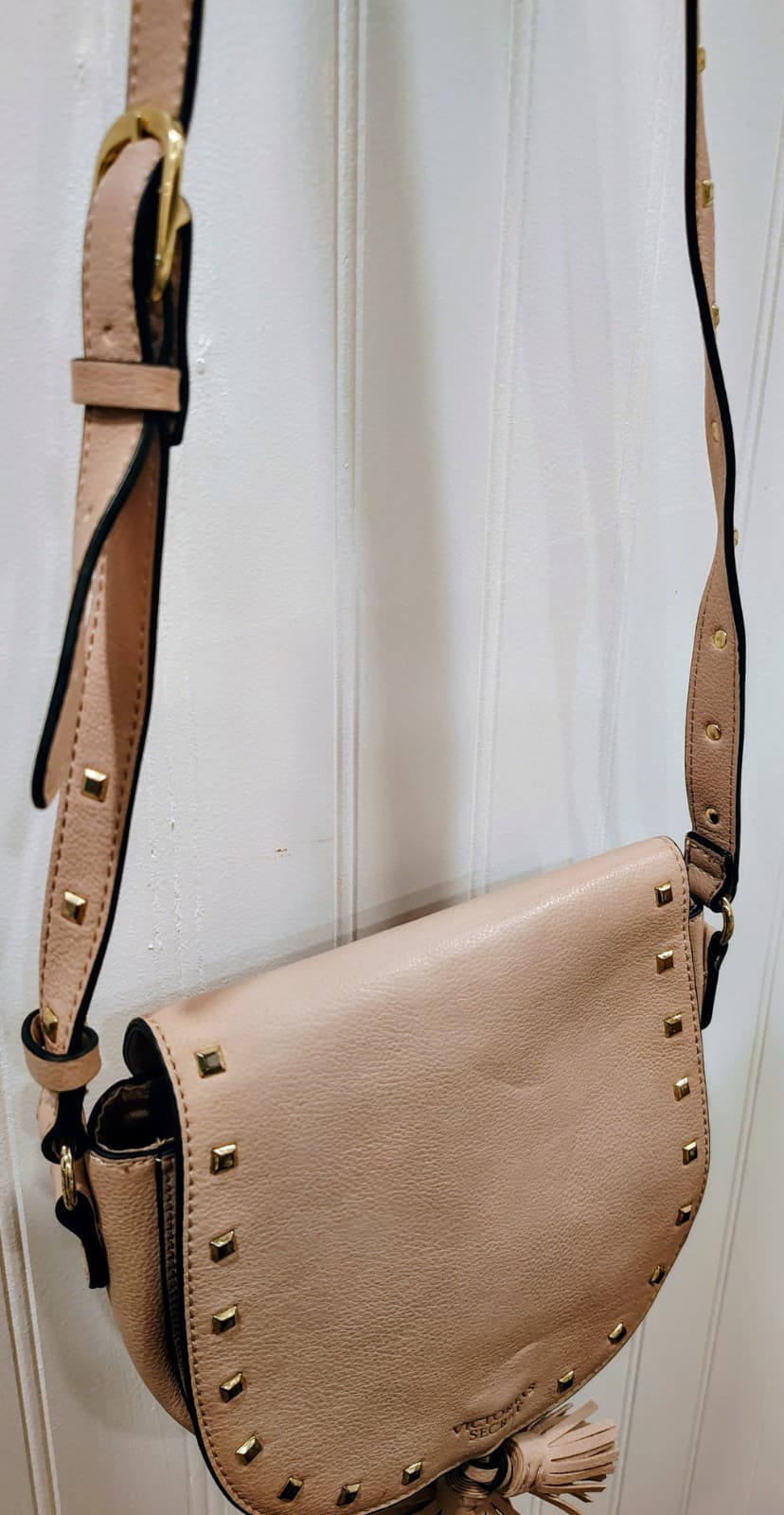 Victoria's Secret Festival Crossbody Shoulder Bag, Blush Pink, Tassel - Thumbnail 14