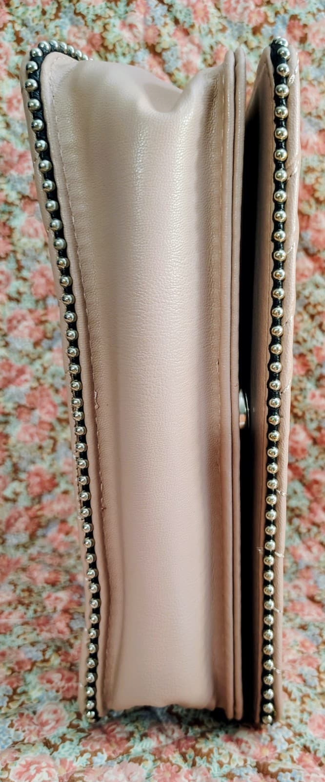 ALDO crossbody bag, Rose quilted Faux Leather exterior, Dress Bag - Thumbnail 9