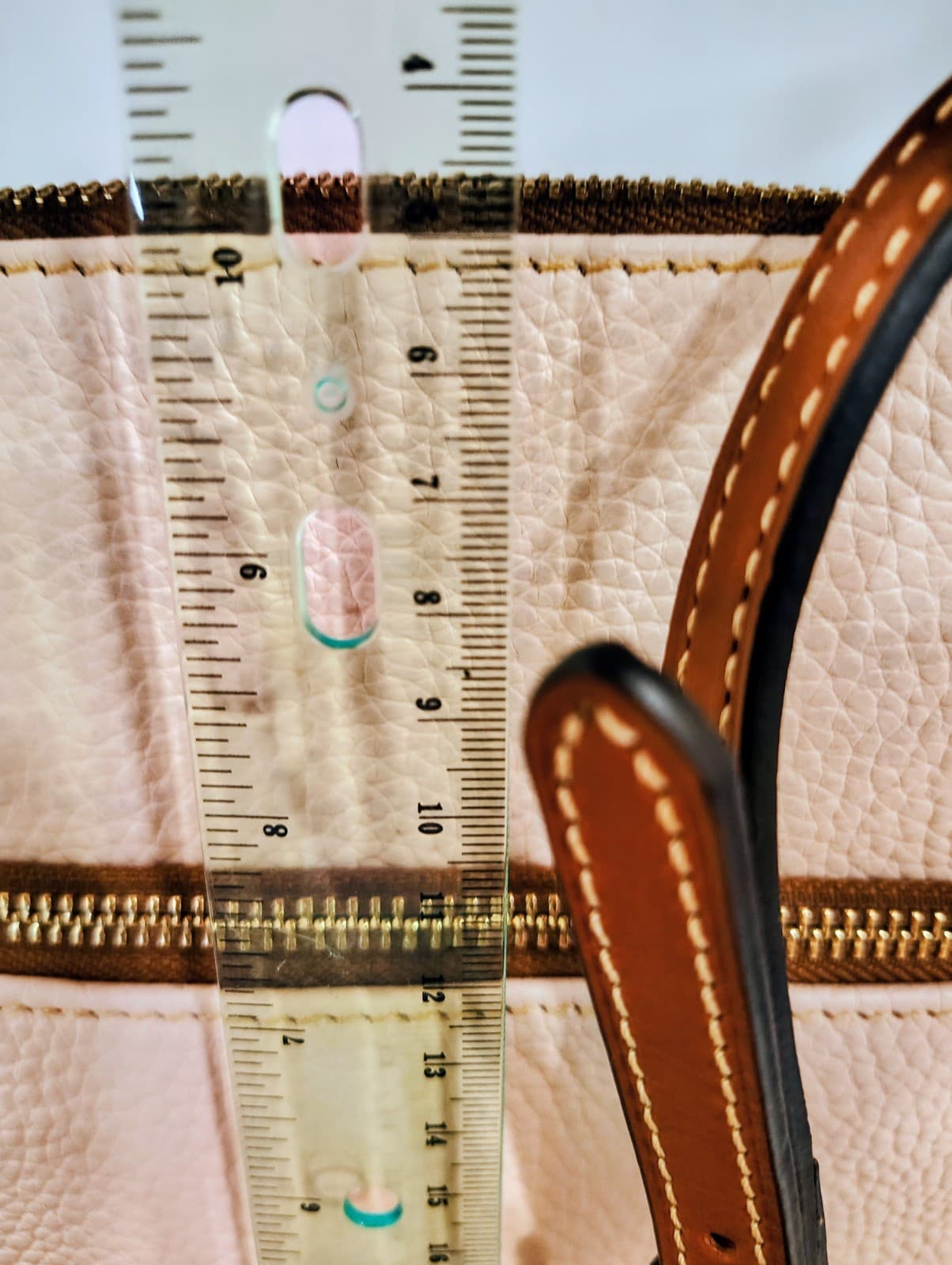 Dooney & Bourke Bone (Pale Pink) Crossbody Shoulder Bag NWT Dust Bag - Thumbnail 22