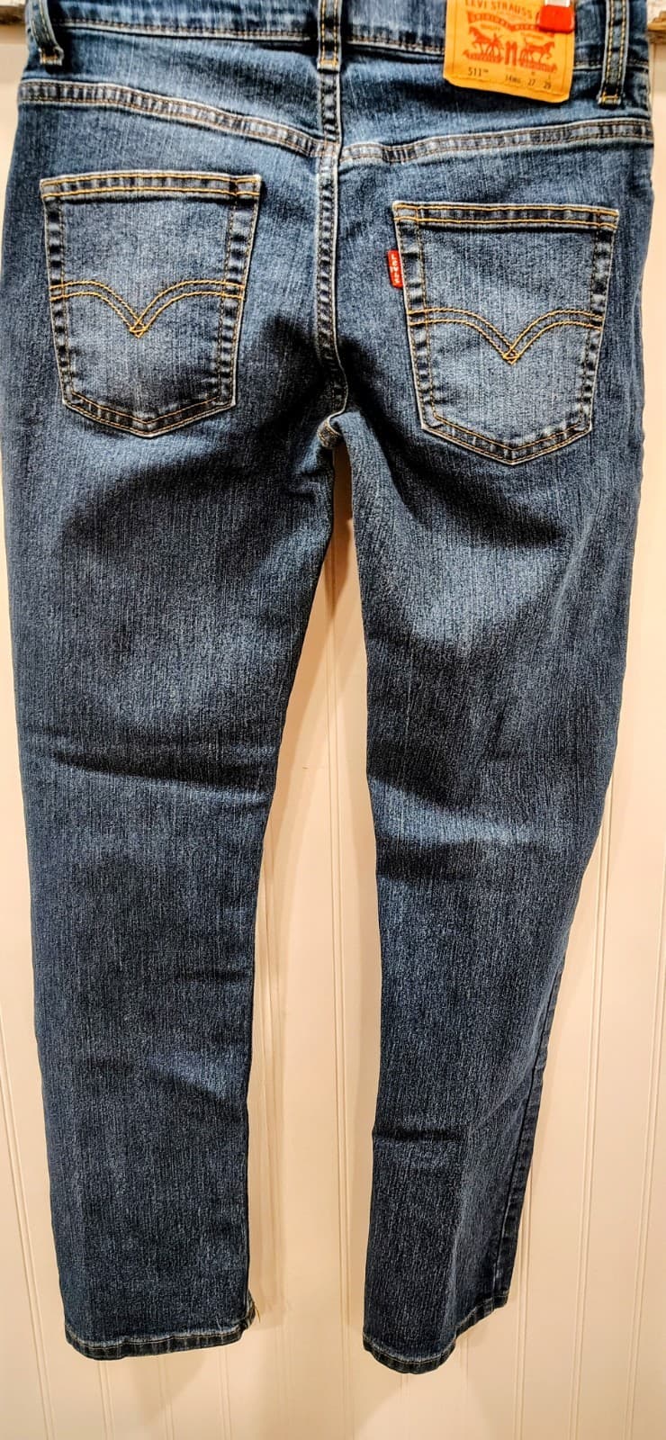 Levi's 511 Boy's Jeans 511 27x29, Boys Size 14, EUC - Thumbnail 2