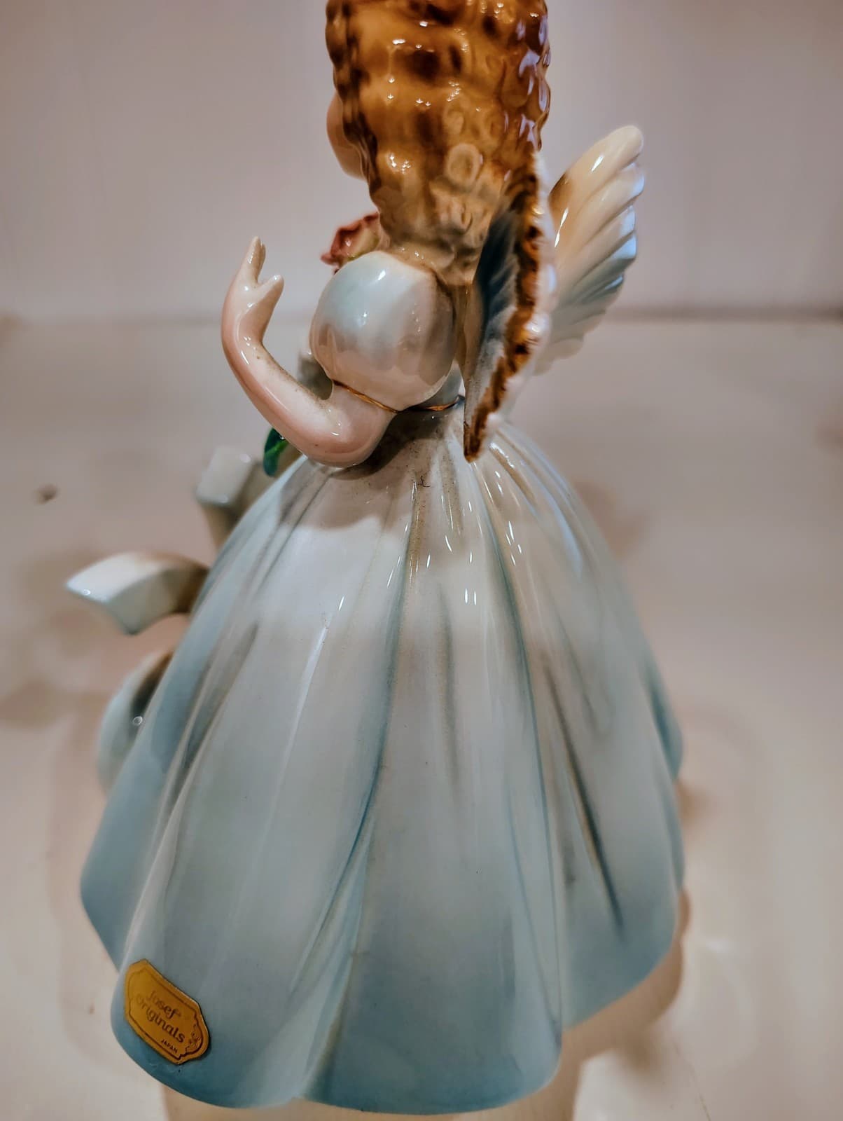 Vintage Josef Originals YEAR 16 Birthday Girl Angel Porcelain Figurine - Thumbnail 7