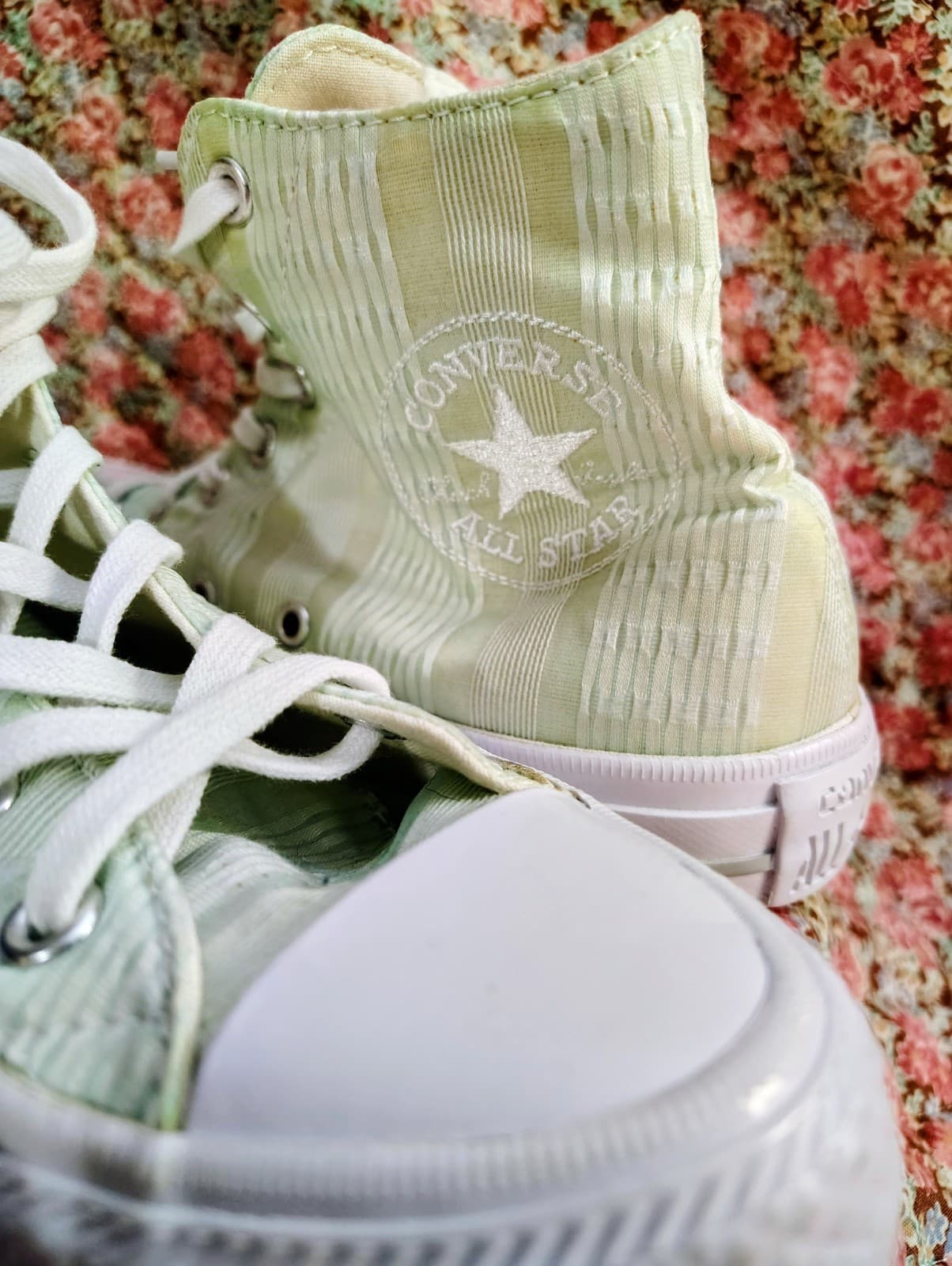 Converse All Star Chuck Taylor Sneakers Green Stripe New Size 6 - Thumbnail 7