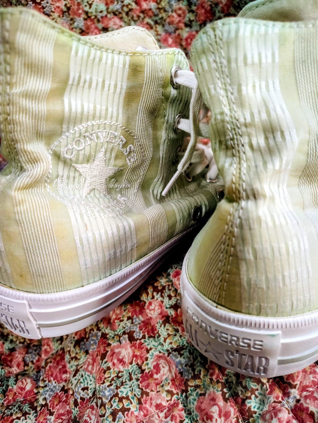 Converse All Star Chuck Taylor Sneakers Green Stripe New Size 6 - Thumbnail 10