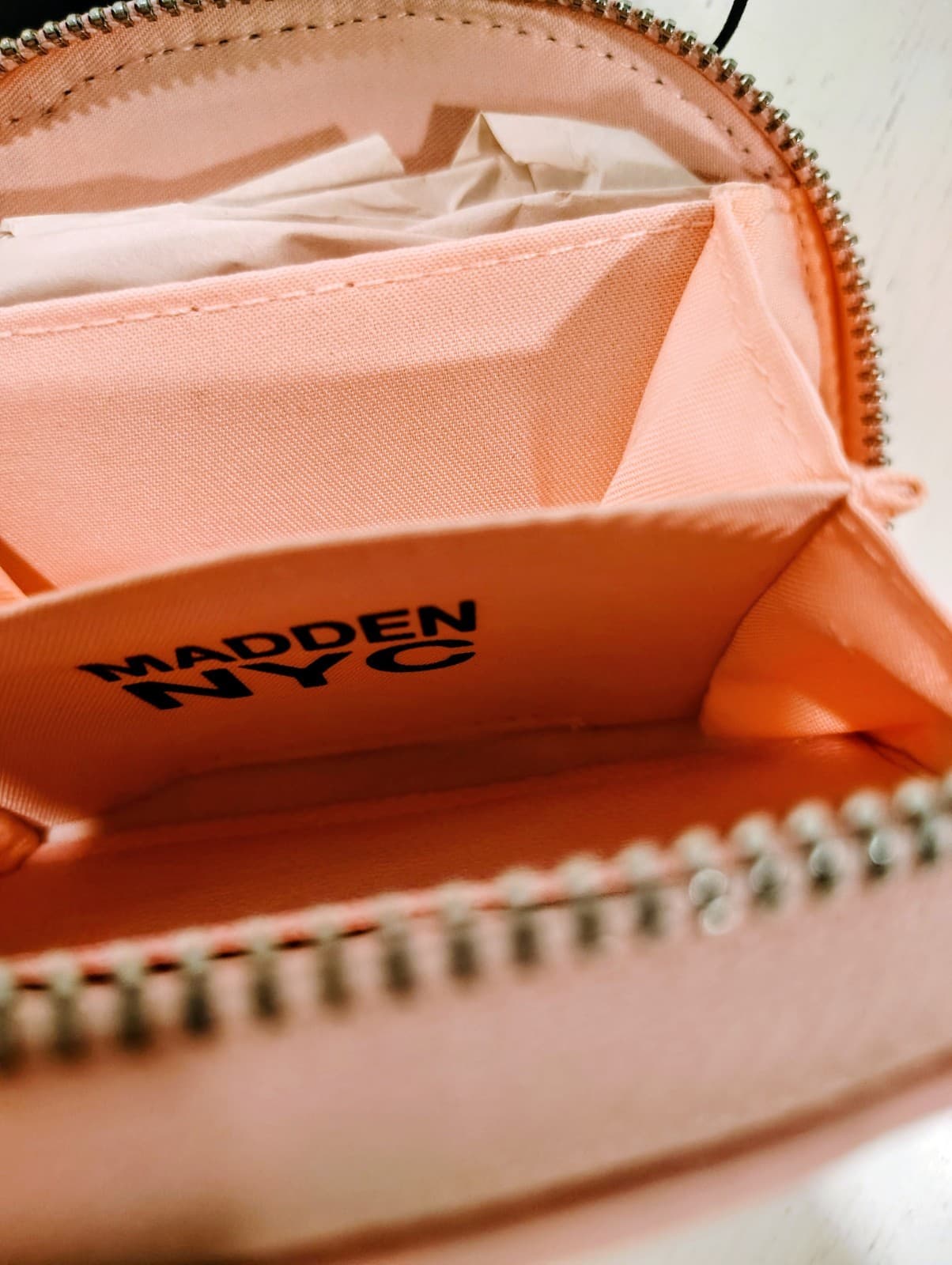 NWT Steve Madden NYC Pink Half Moon Wallet - Thumbnail 9