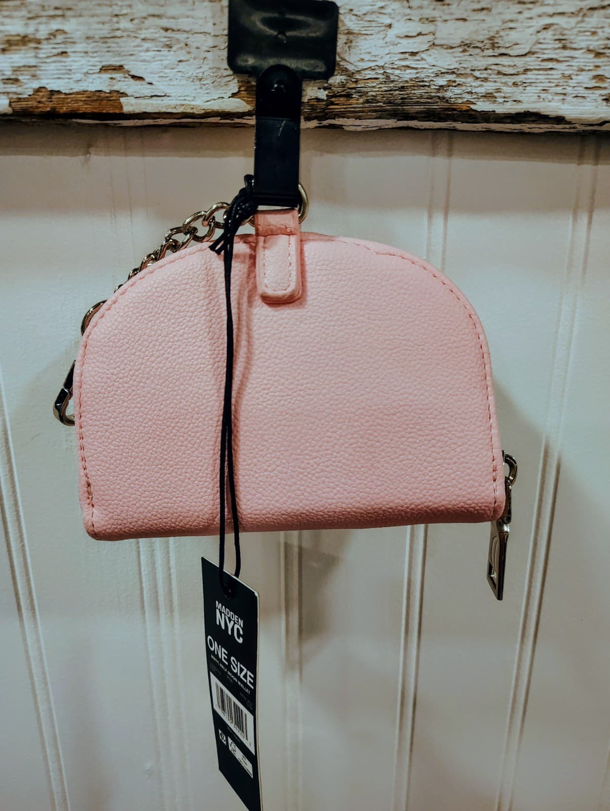 NWT Steve Madden NYC Pink Half Moon Wallet - Thumbnail 6