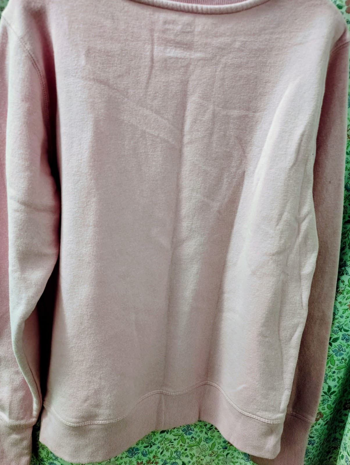 Tek Gear Ultrasoft Fleece Sweatshirt, Light Pink, thumbholes, Size M - Thumbnail 5