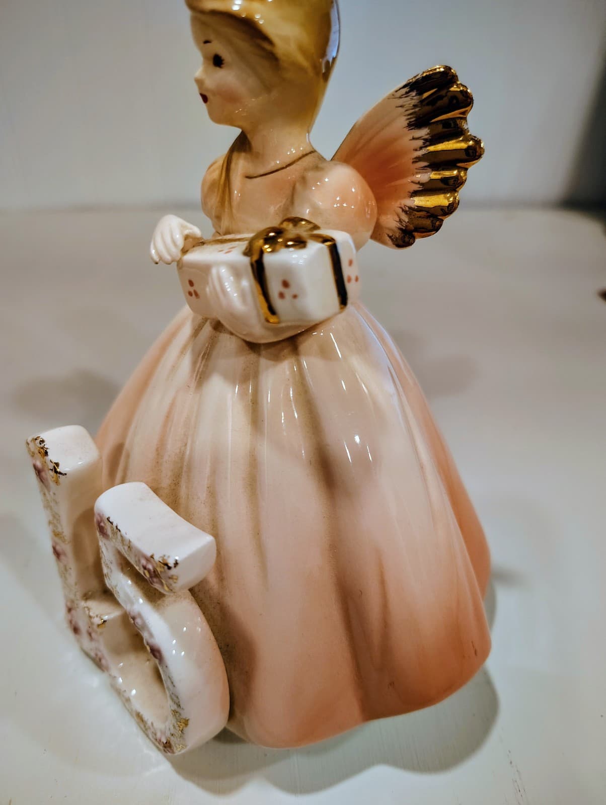 Vintage Josef Originals YEAR 15 Birthday Girl Angel Porcelain Figurine - Thumbnail 10