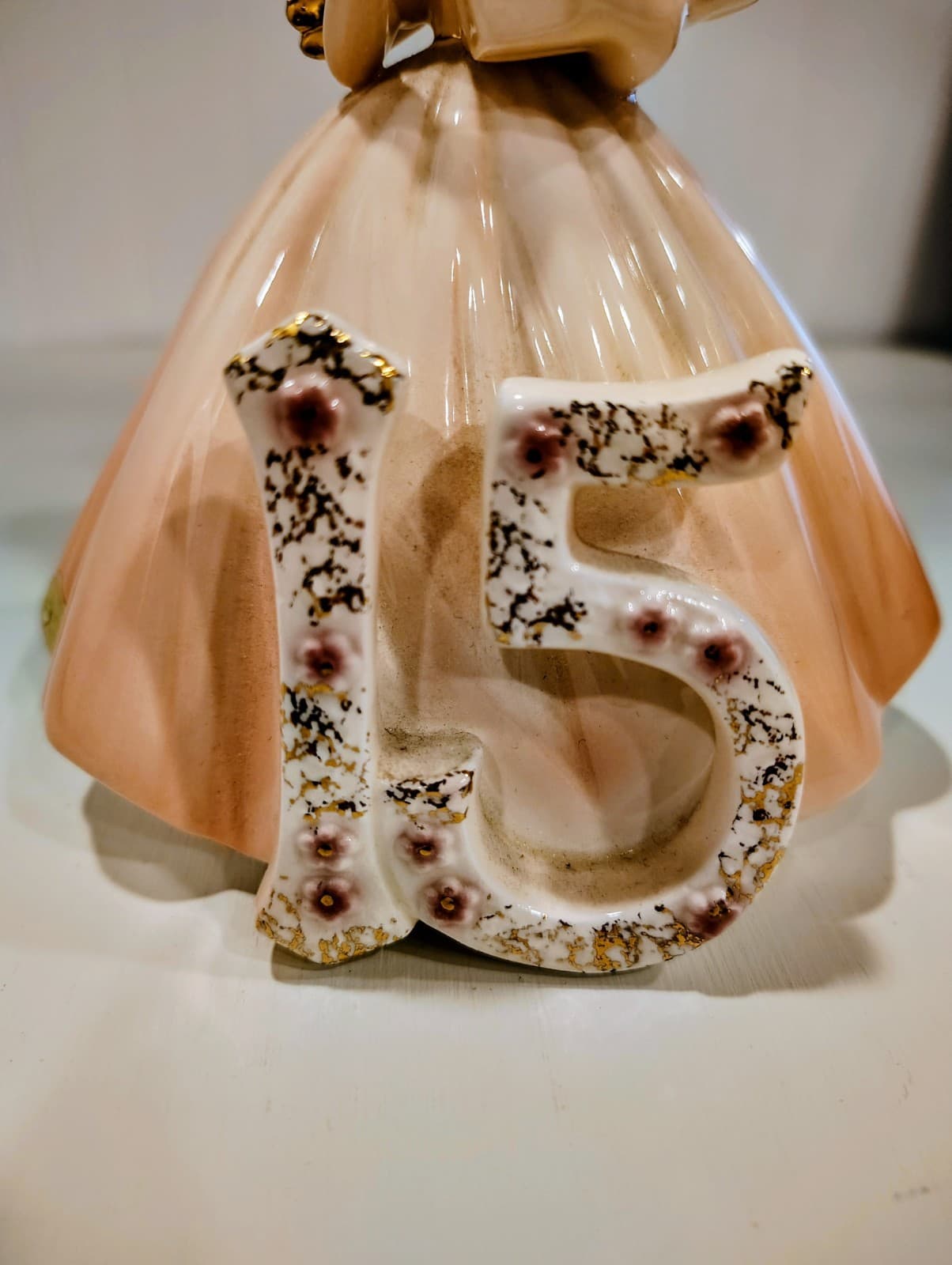 Vintage Josef Originals YEAR 15 Birthday Girl Angel Porcelain Figurine - Thumbnail 9