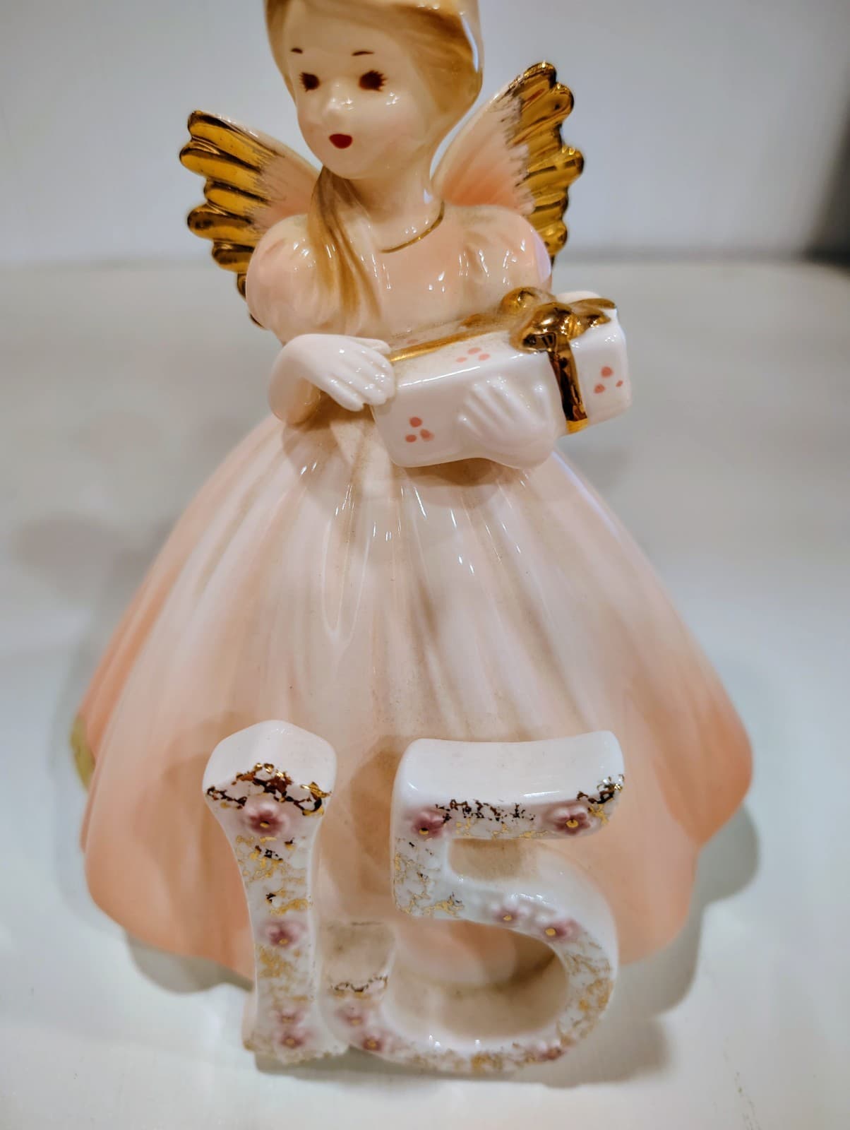 Vintage Josef Originals YEAR 15 Birthday Girl Angel Porcelain Figurine - Thumbnail 11