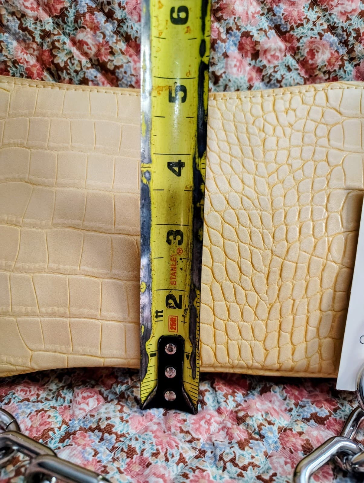A New Day Womens Purse Yellow Chain NWT - Thumbnail 7