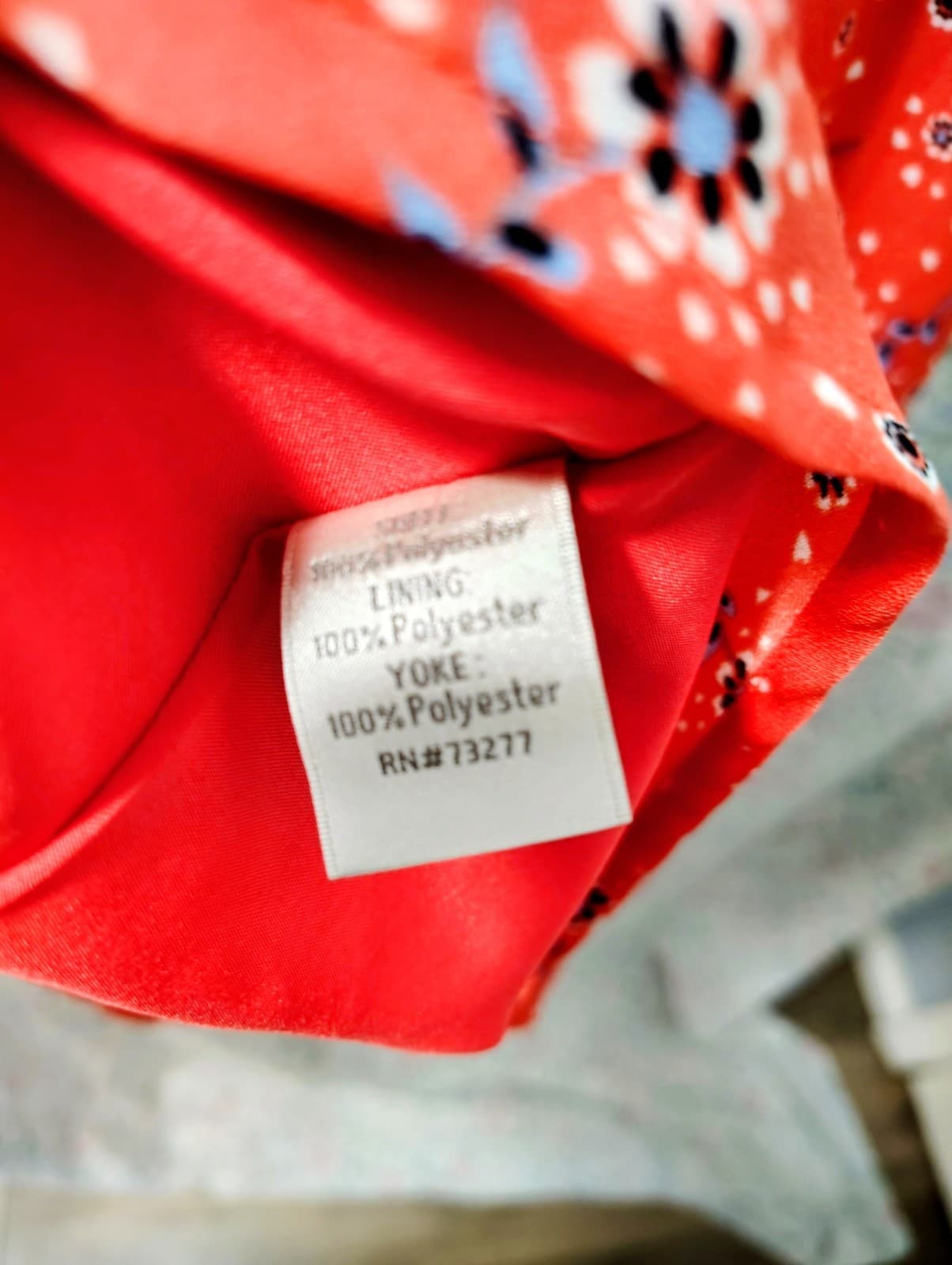Lauren Conrad dress featuring a peter pan collar, Coral, Floral, NWOT - Thumbnail 10
