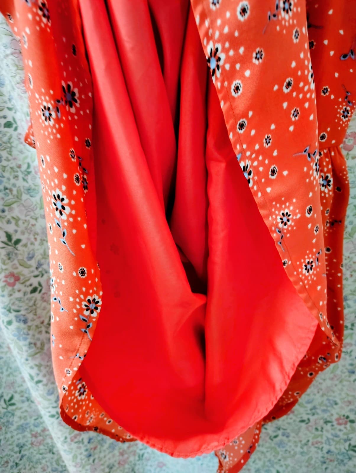 Lauren Conrad dress featuring a peter pan collar, Coral, Floral, NWOT - Thumbnail 7
